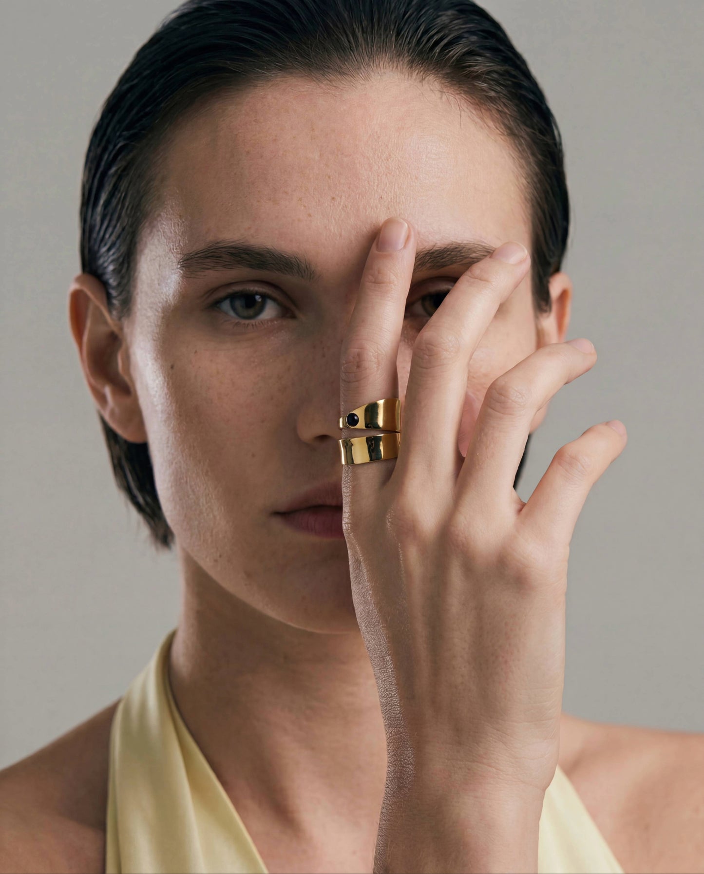 Iris Band Ring | Gold Vermeil
