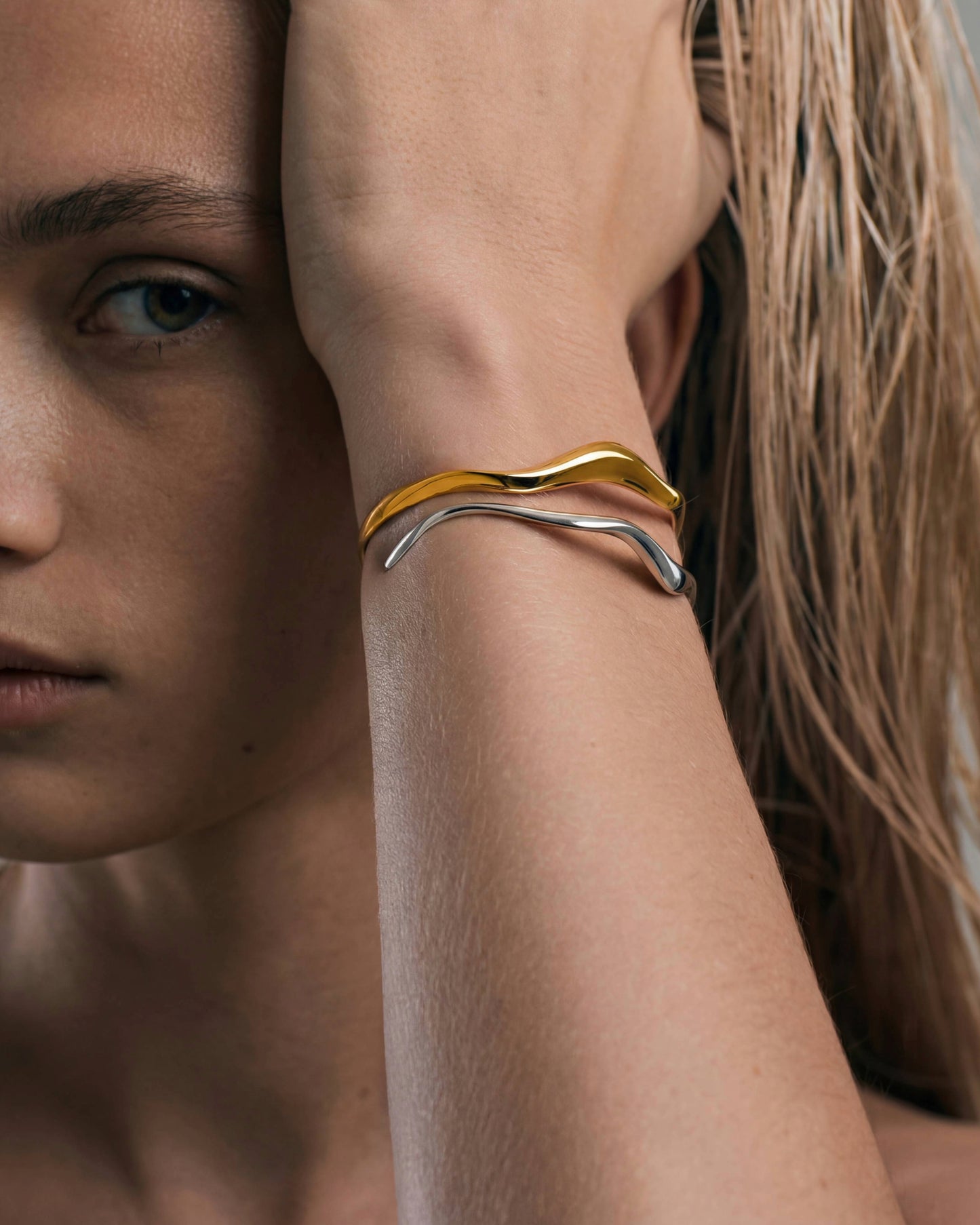 Neri Sculpted Cuff Sterling Silver