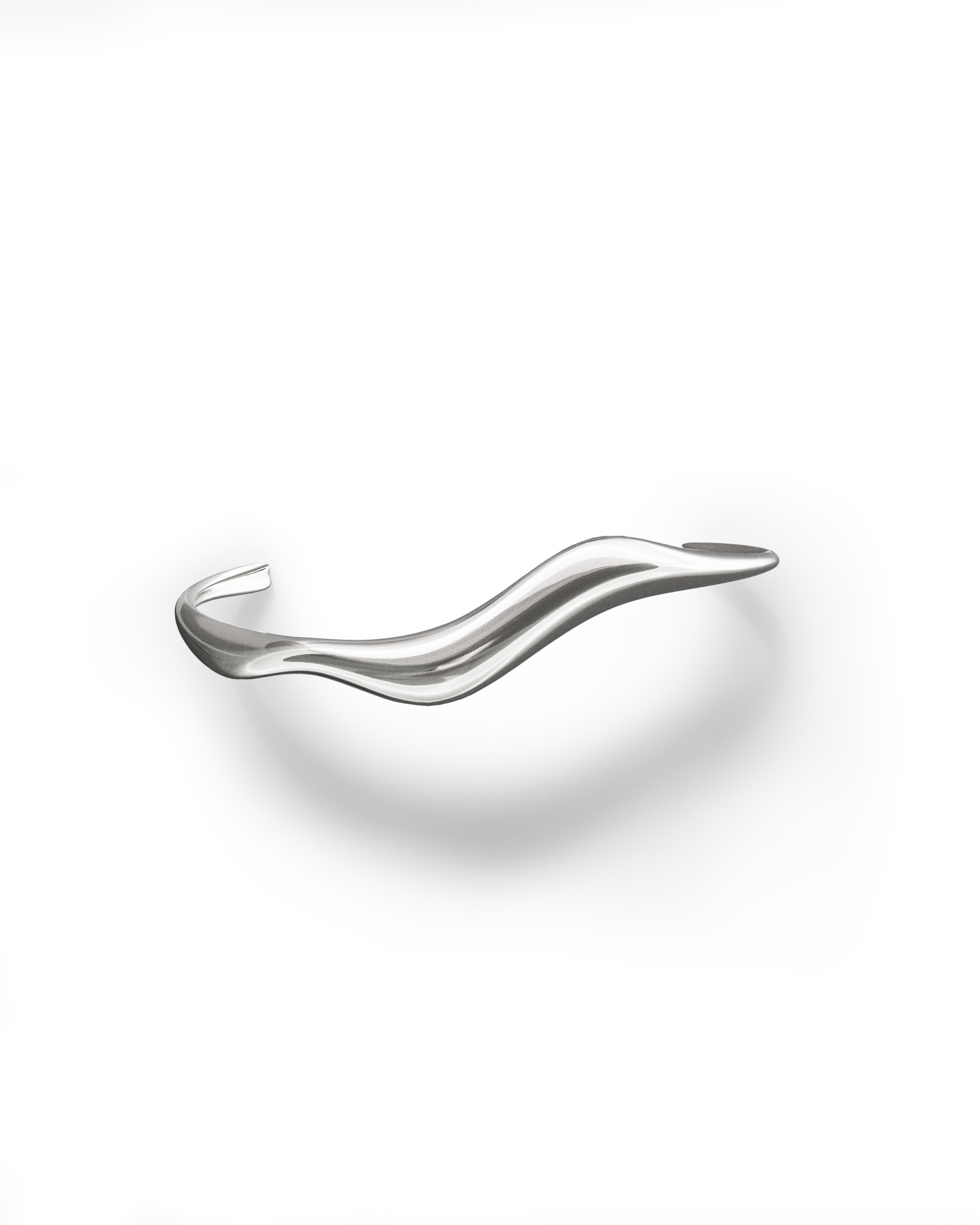 Neri Sculpted Cuff Sterling Silver