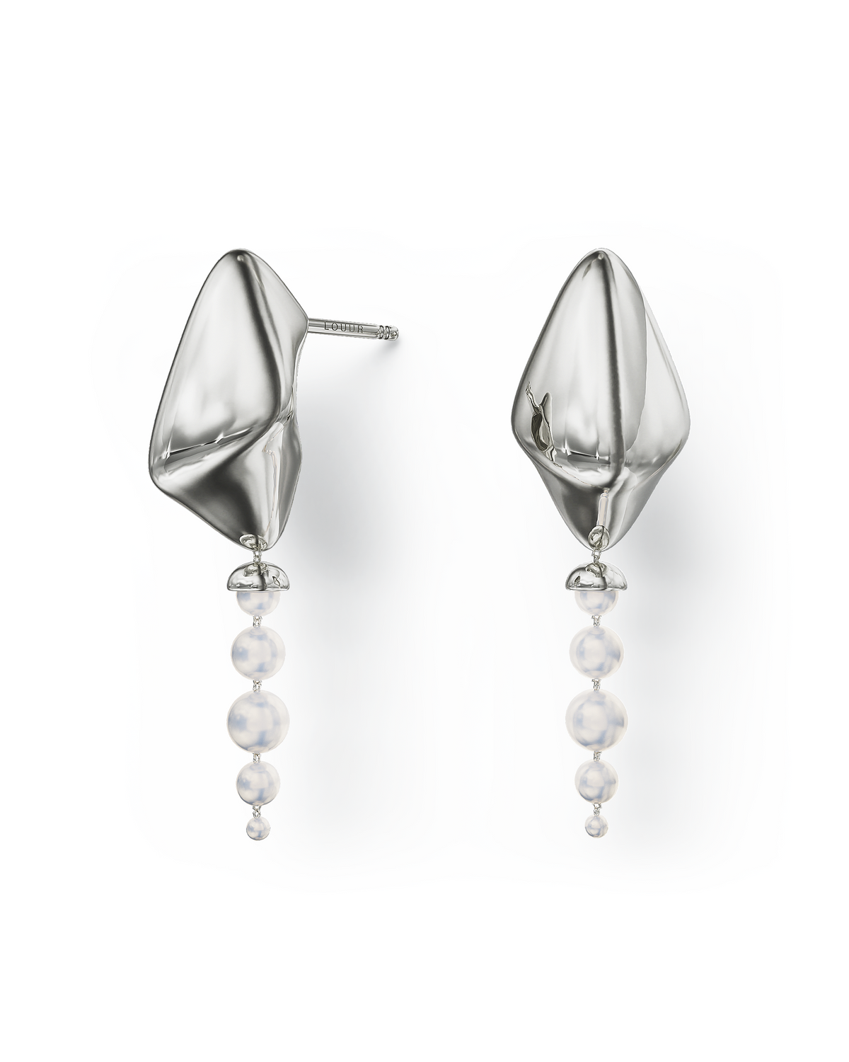 Thoe Pearl Drops | Sterling Silver