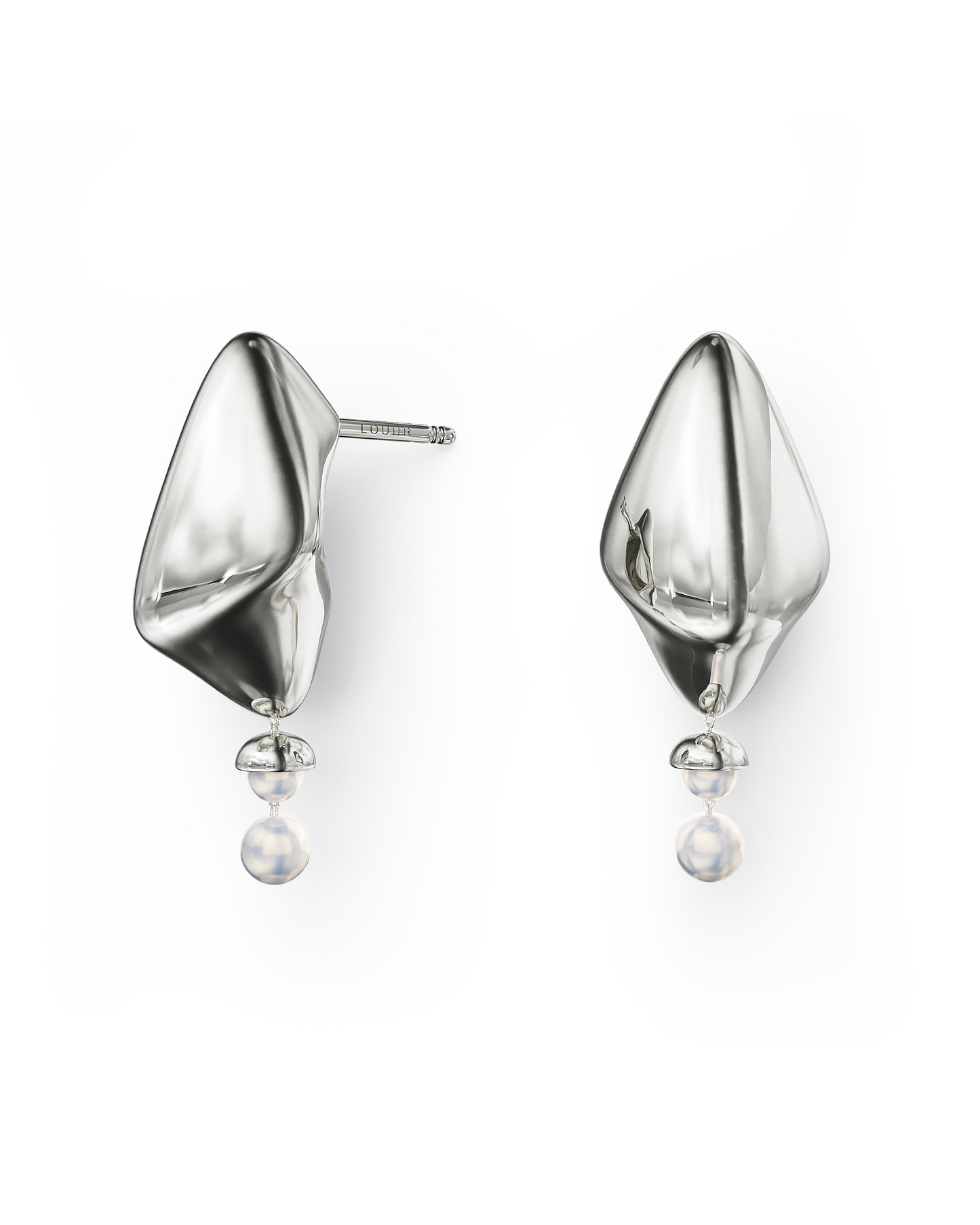 Thoe Pearl Drops | Sterling Silver