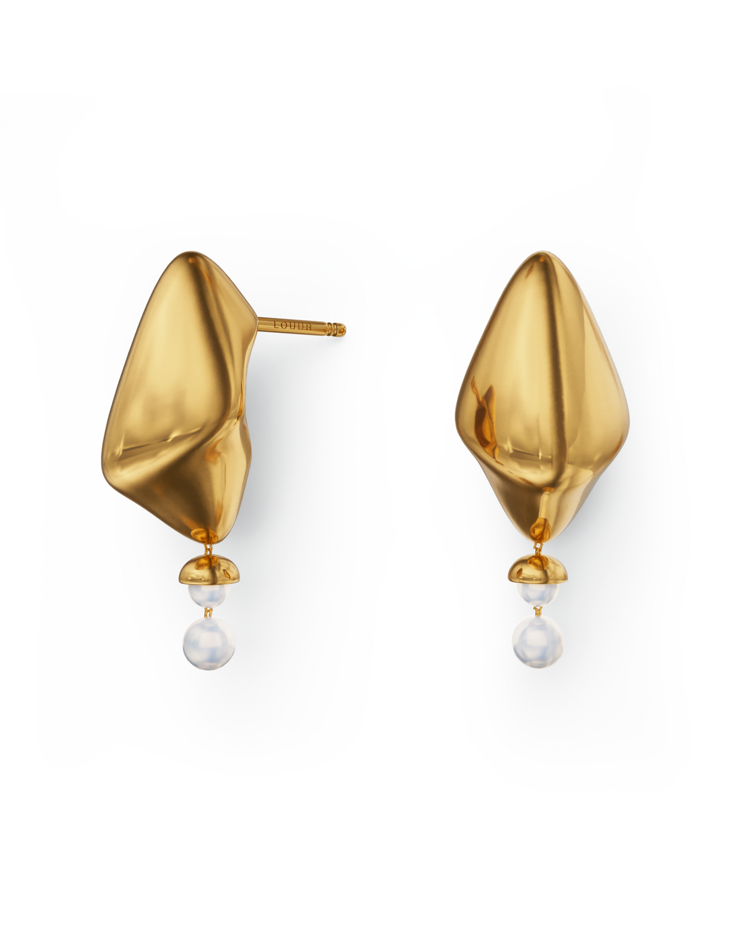 Thoe Pearl Drops | Gold Vermeil
