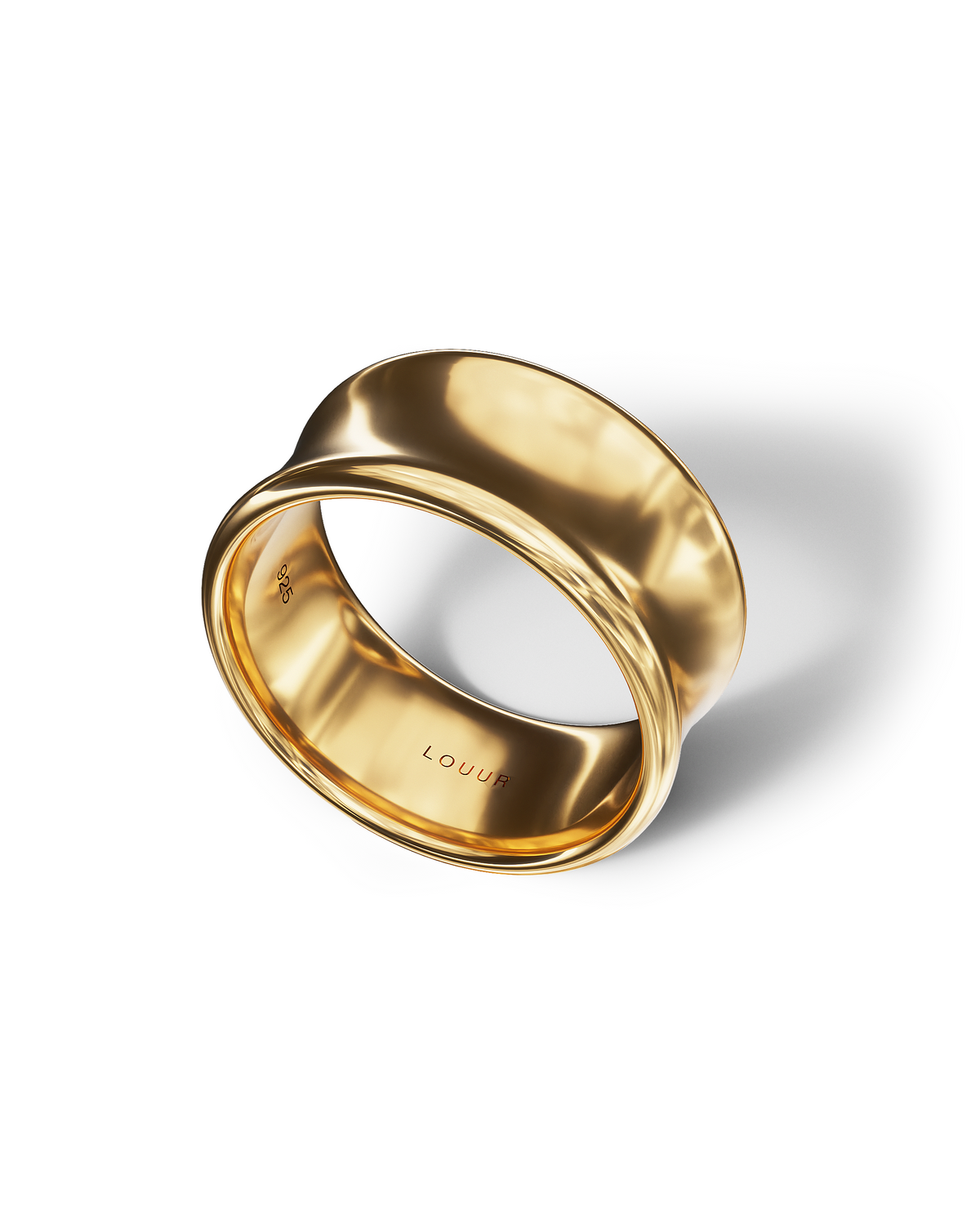 Solis Band Ring | Gold Vermeil