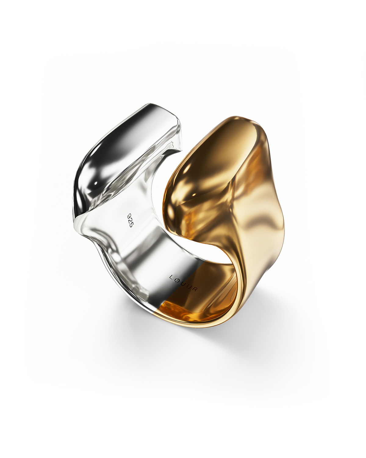 Archangel Sculpted Ring | Mixed Materials