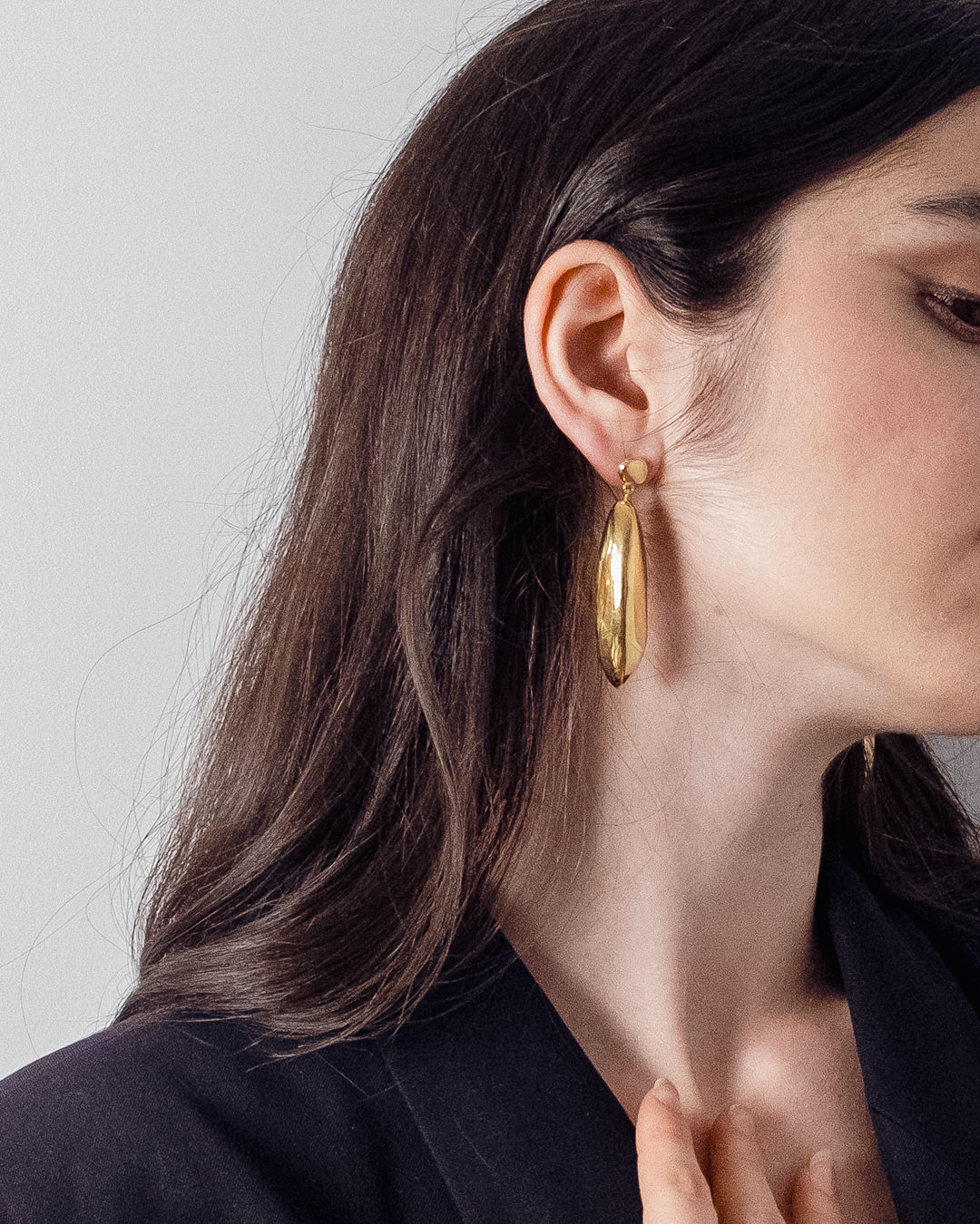 Antarctica Drop Earrings | Gold Vermeil