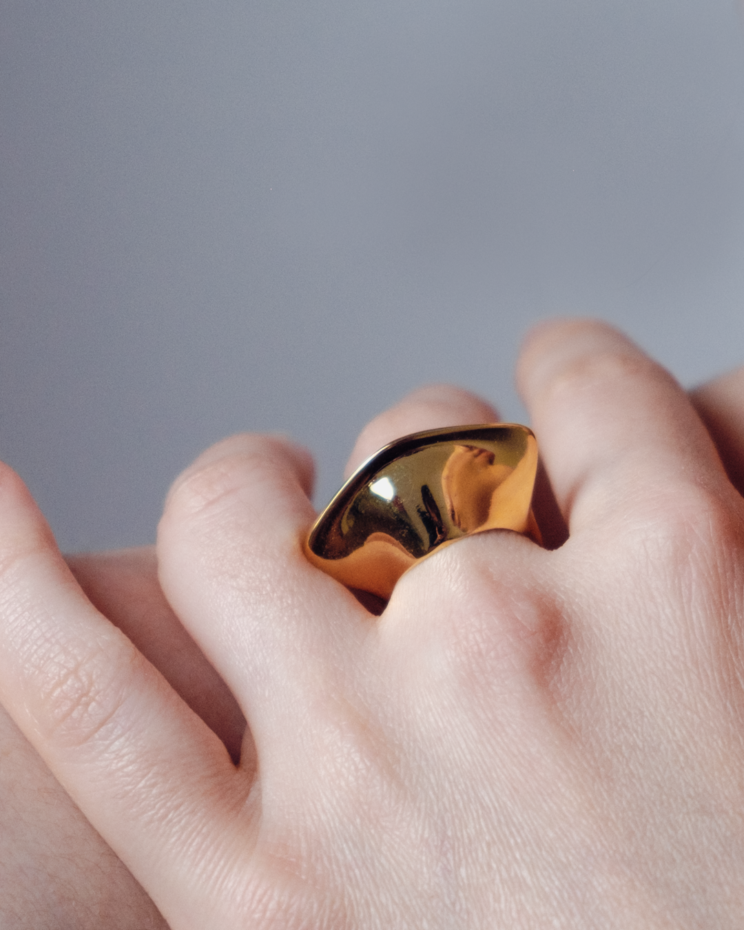 Hydra Dome Ring | Gold Vermeil