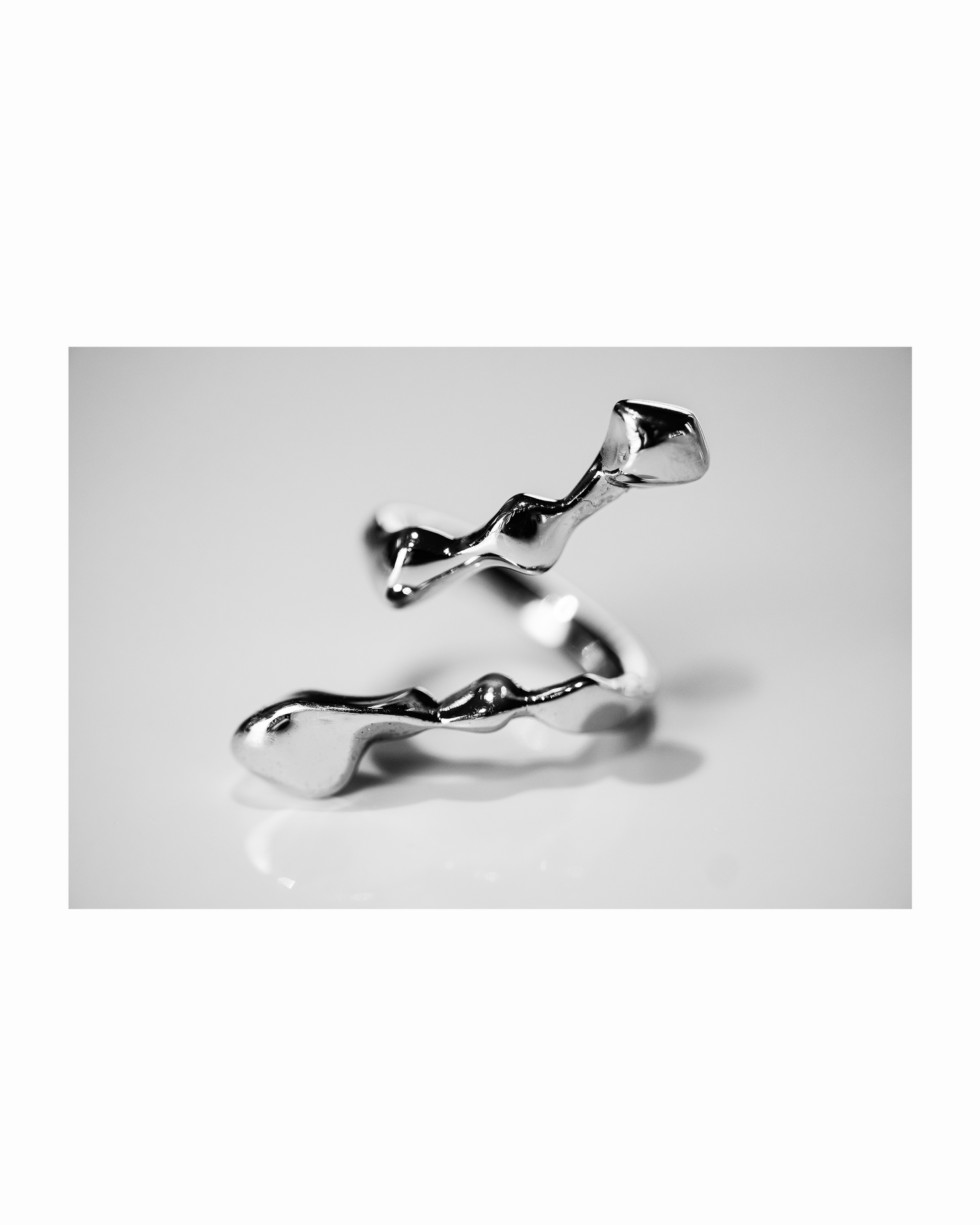 Iceland Sculpted Ring | Sterling Silver