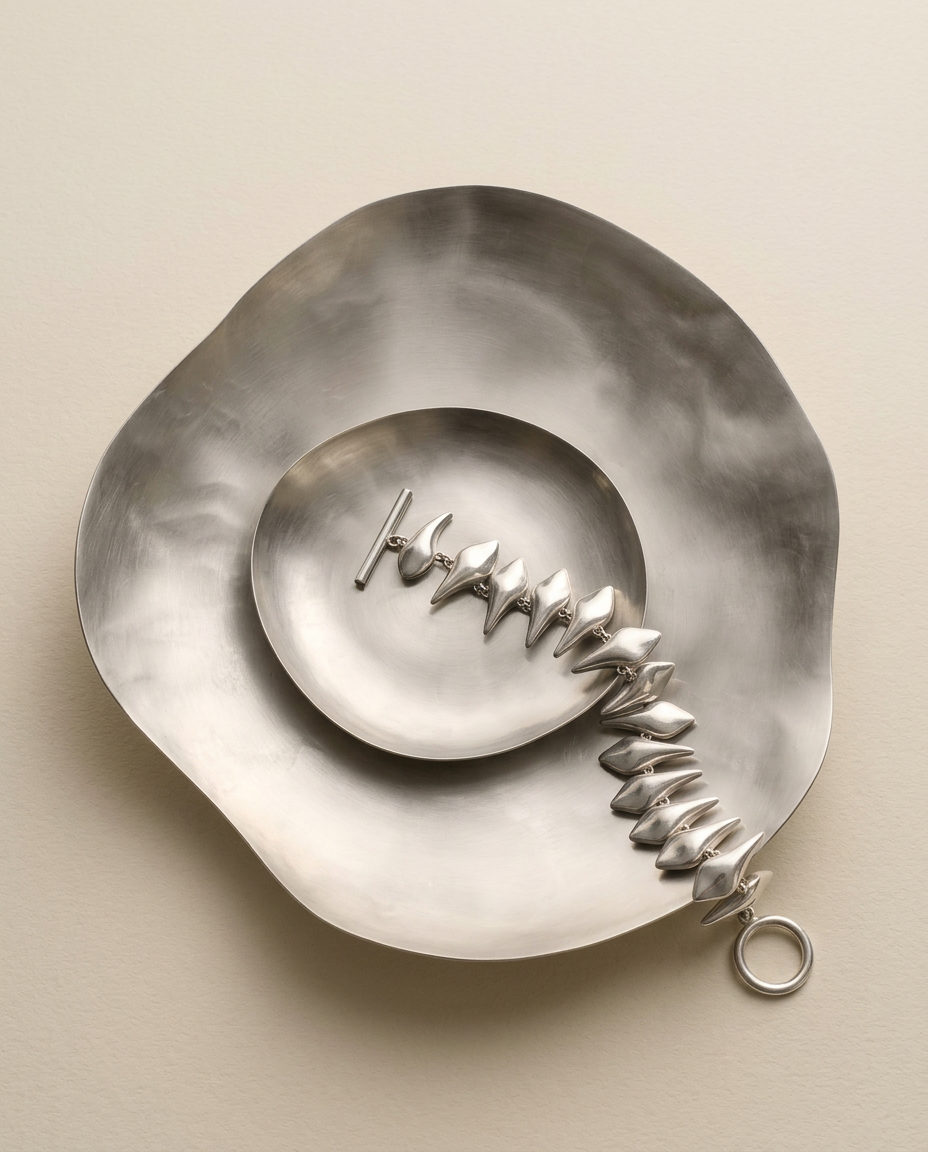 Apex Bracelet Sterling Silver