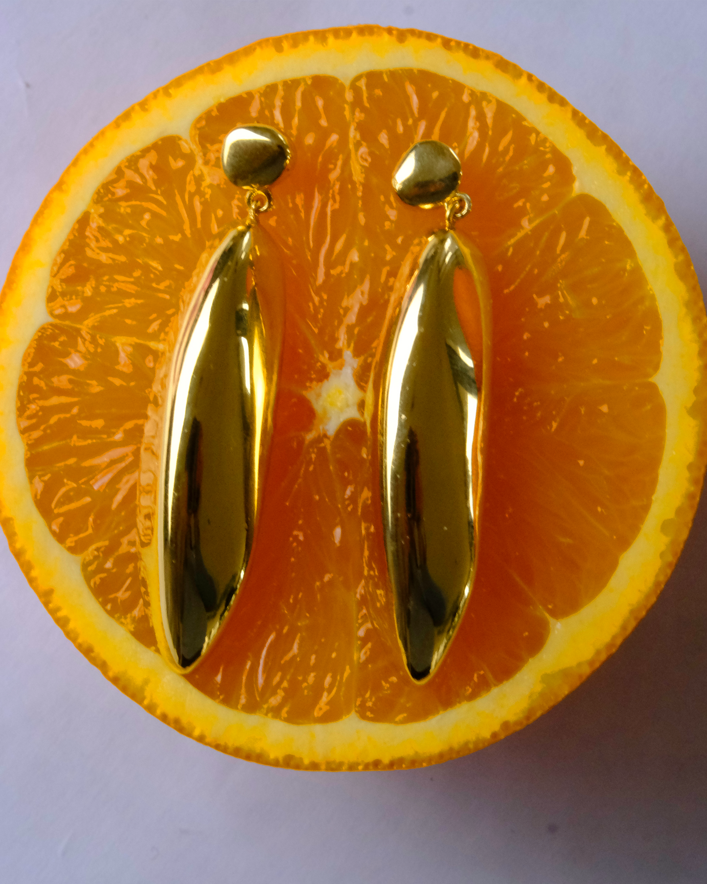 Antarctica Drop Earrings | Gold Vermeil
