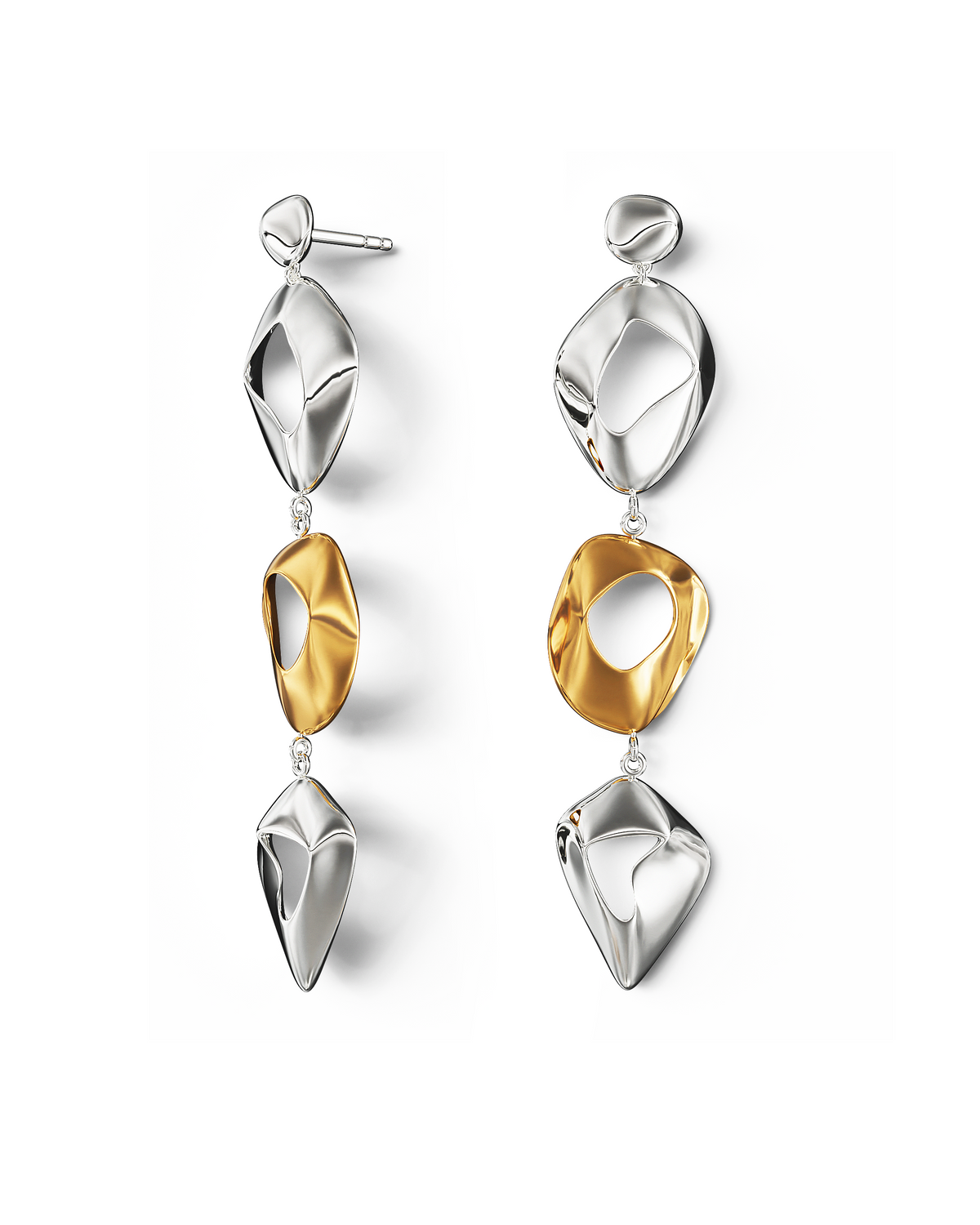 Élan Sculpted Drops | Mixed Material