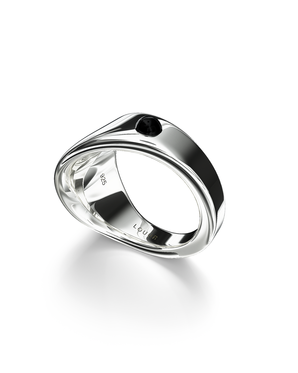 Iris Band Ring | Sterling Silver