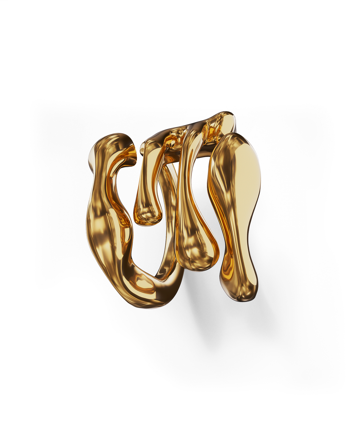 Isla Sculpted Ring | Gold Vermeil