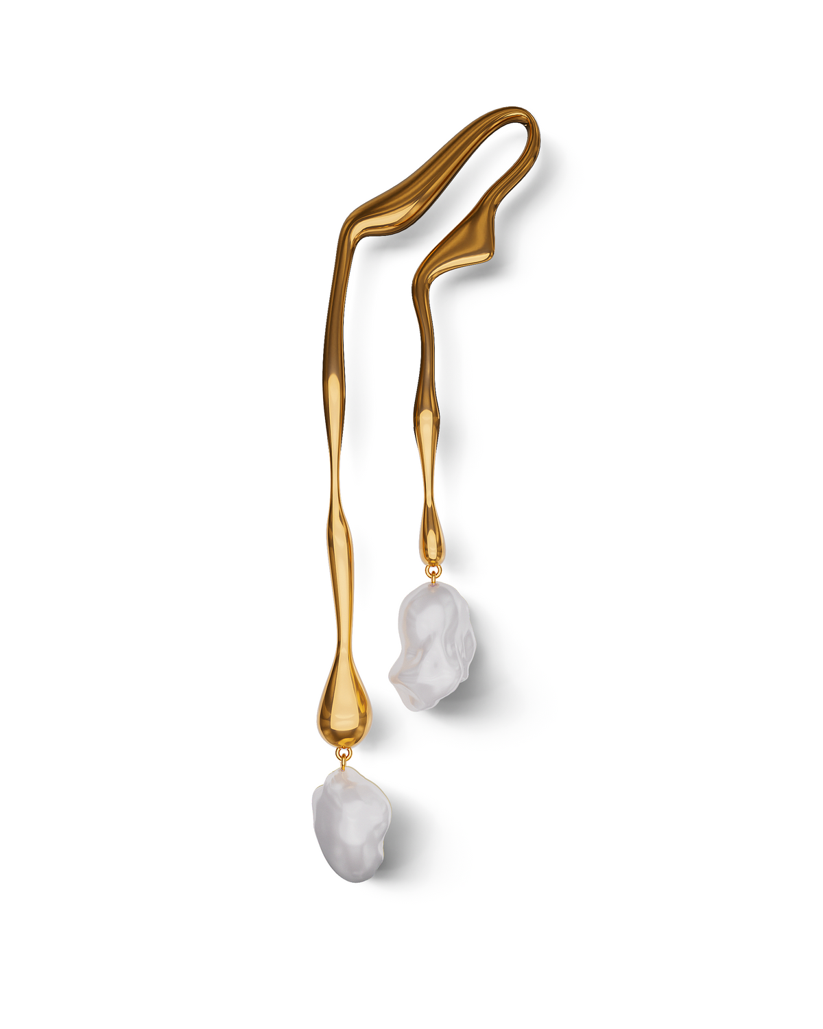 Melia Pearl Drops | Gold Vermeil