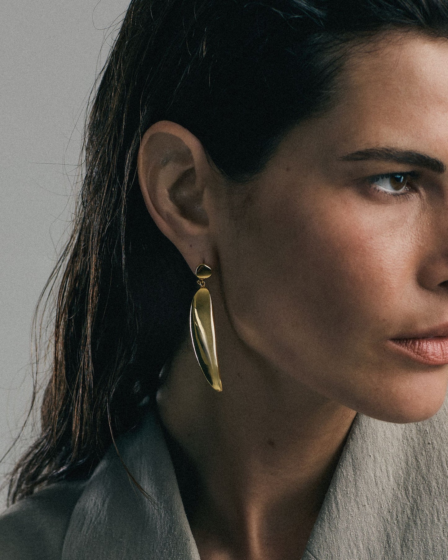 Antarctica Drop Earrings | Gold Vermeil