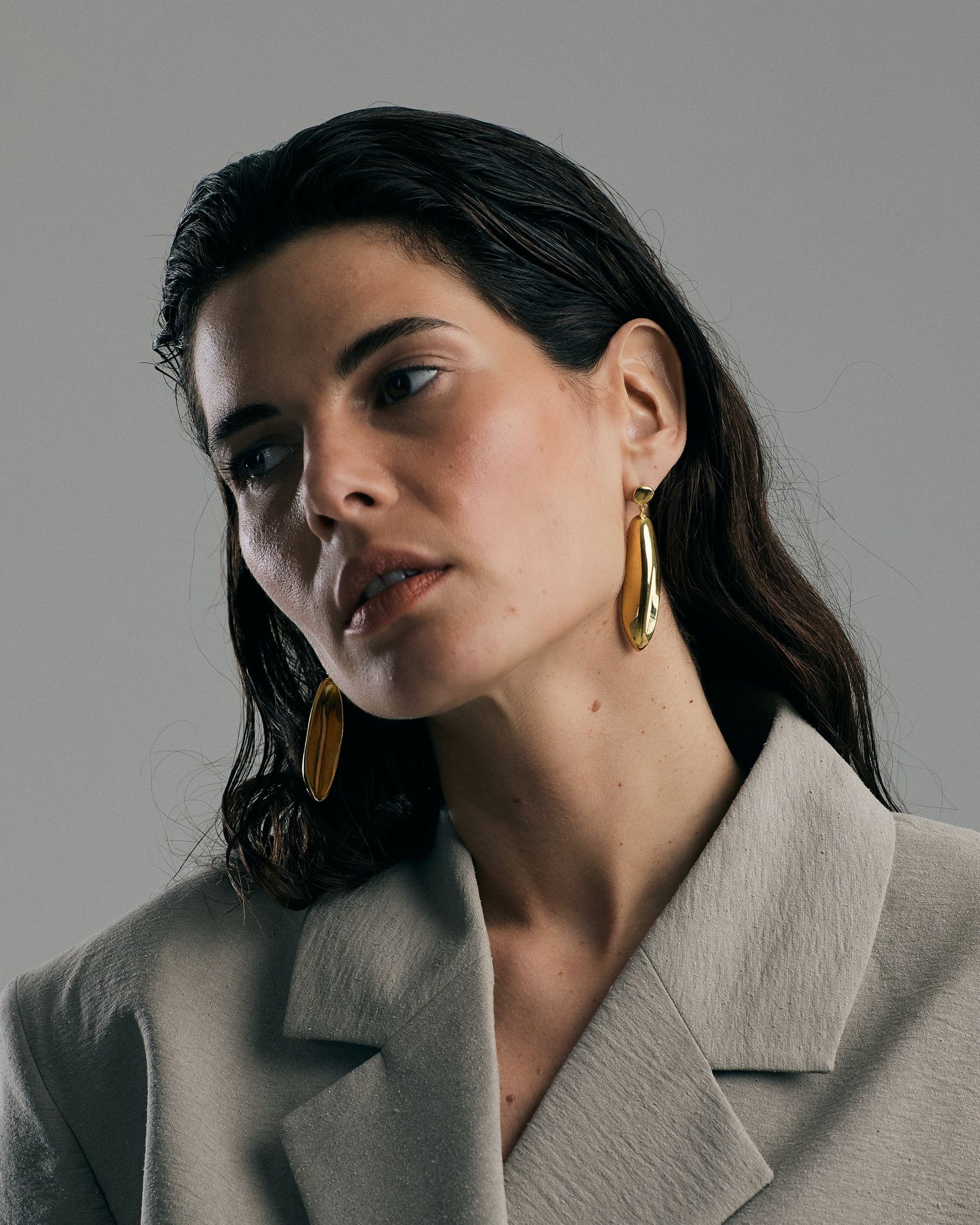 Antarctica Drop Earrings | Gold Vermeil