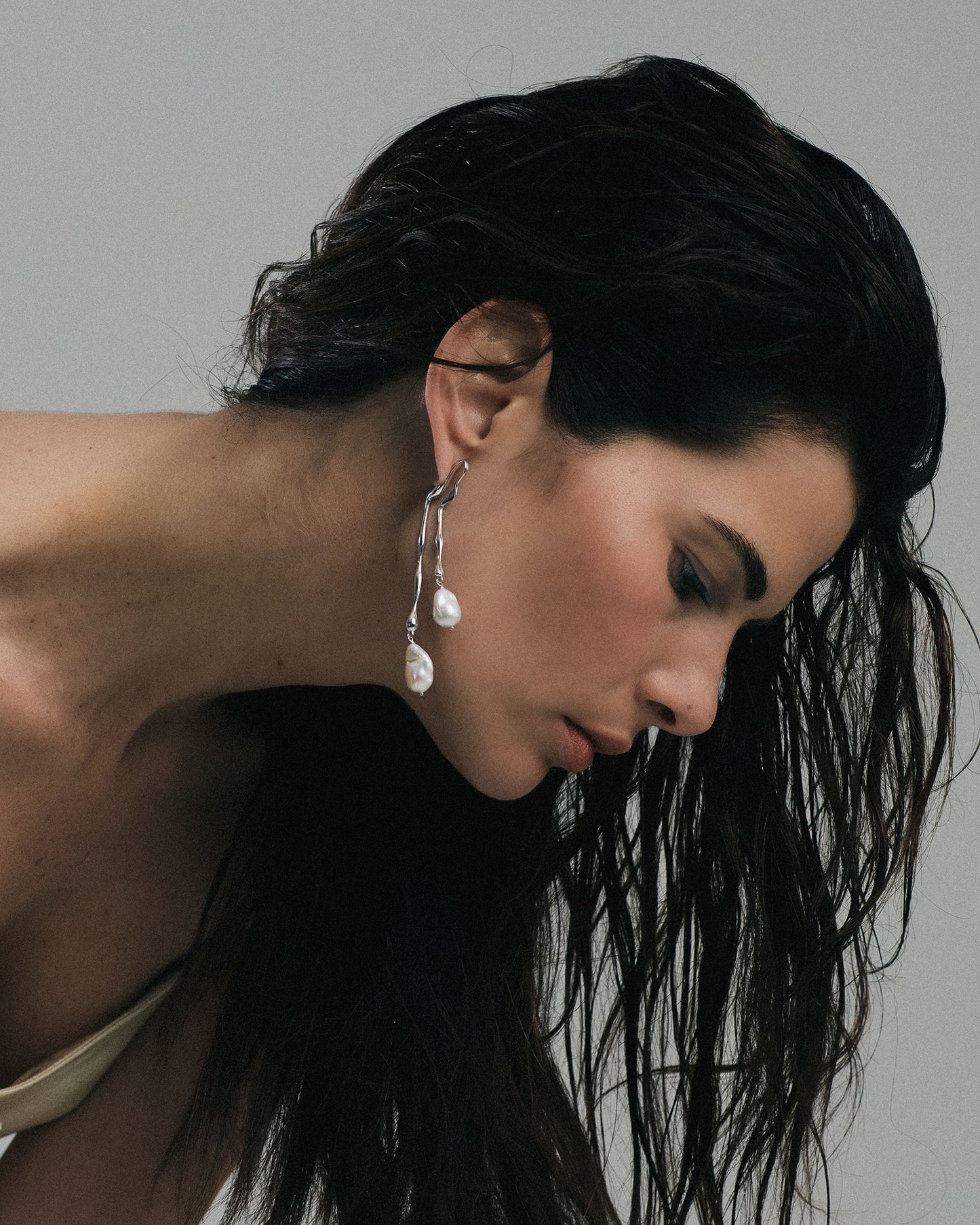 Melia Pearl Drops | Sterling Silver