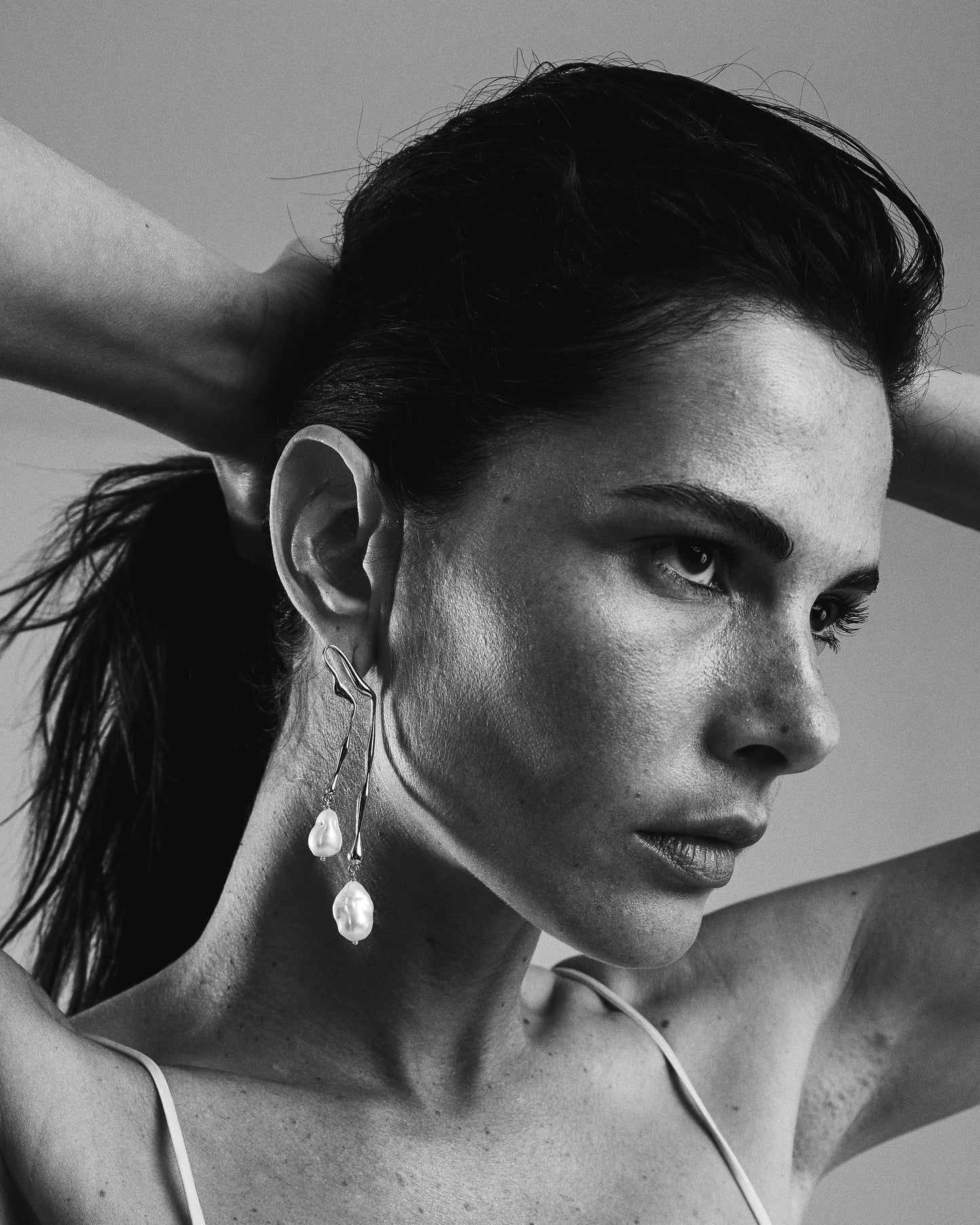 Melia Pearl Drops | Sterling Silver