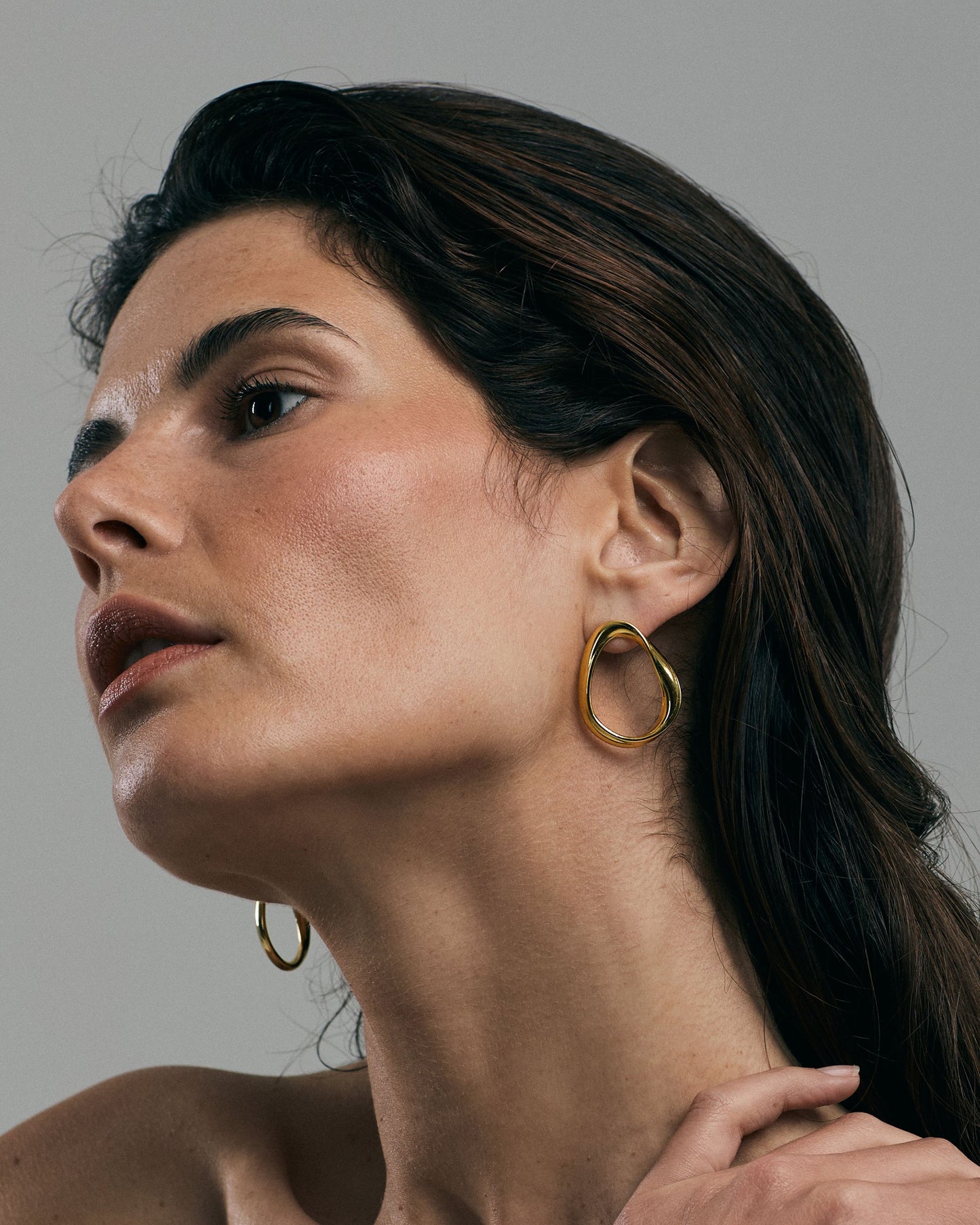Oura Earrings | Gold Vermeil