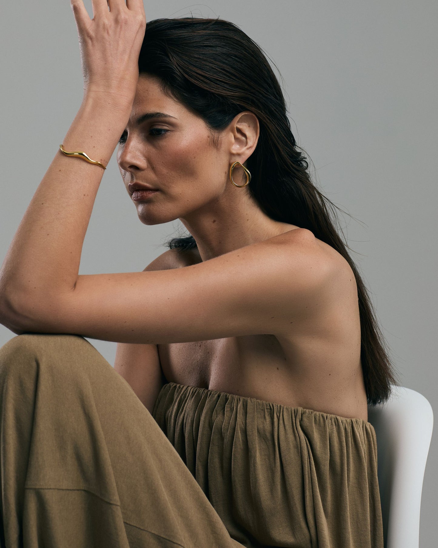 Oura Earrings | Gold Vermeil