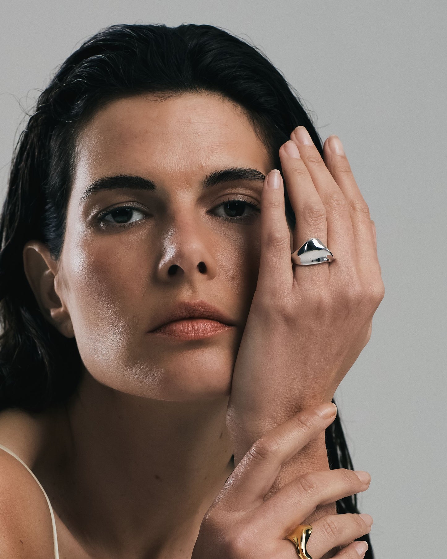 Seren Sculpted Ring | Sterling Silver