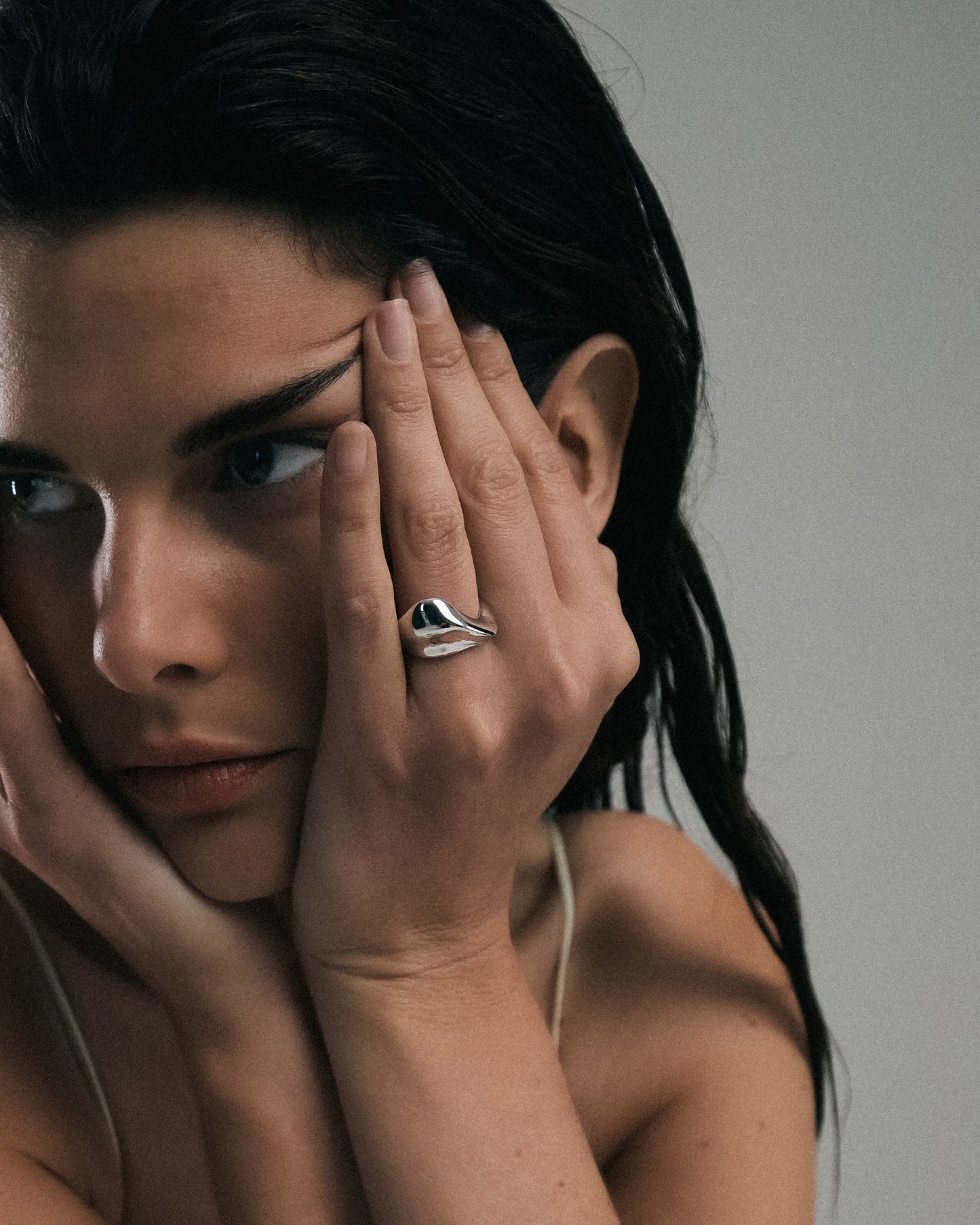 Seren Sculpted Ring | Sterling Silver