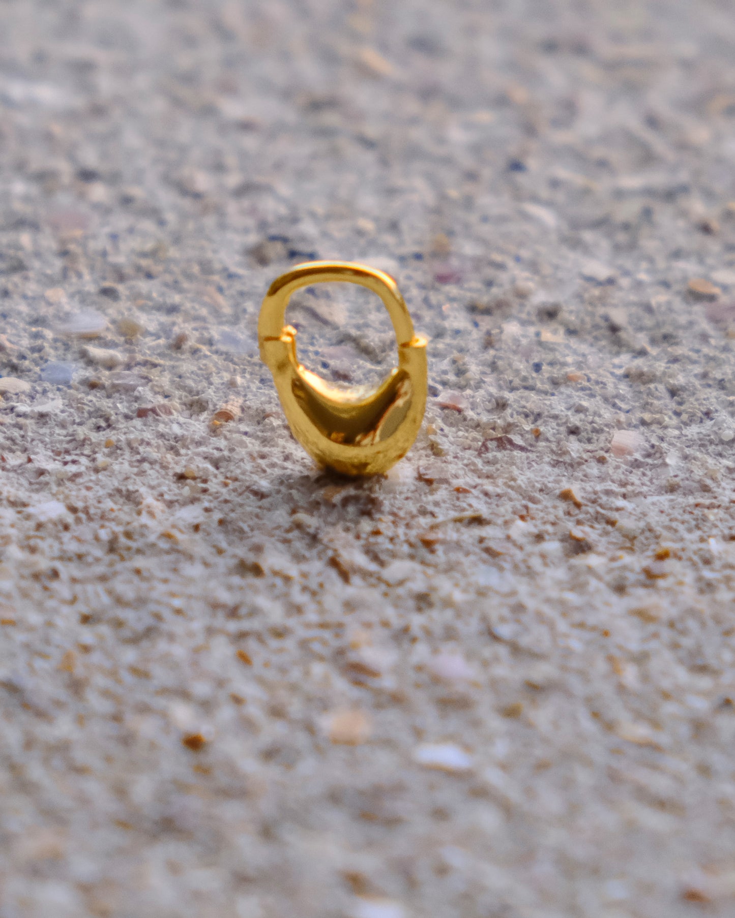 Pea Hoops | Gold Vermeil