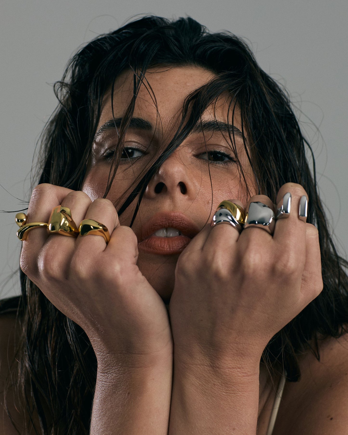 Zyra Sculpted Ring | Sterling Silver