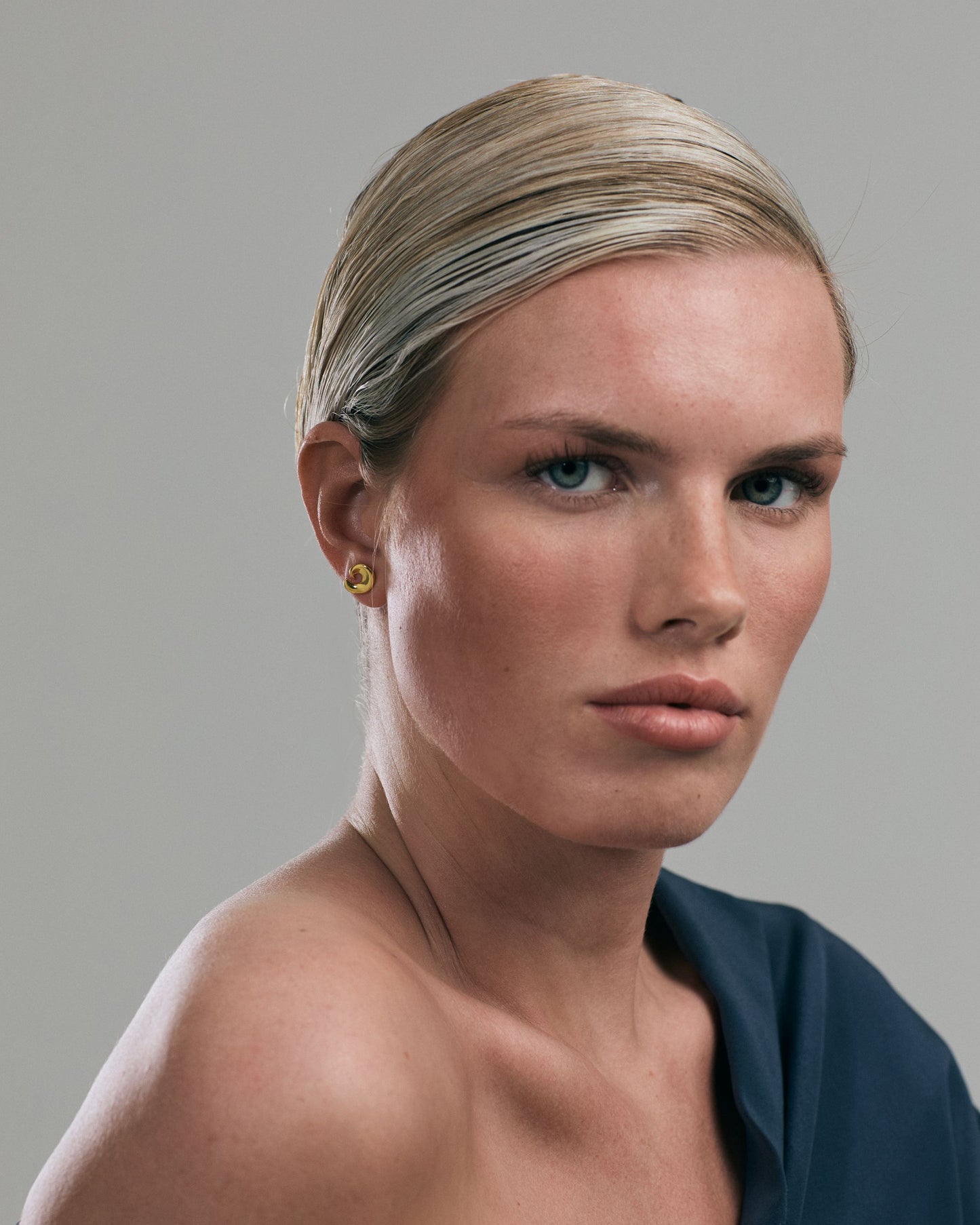 Limae Stud Earrings | Gold Vermeil