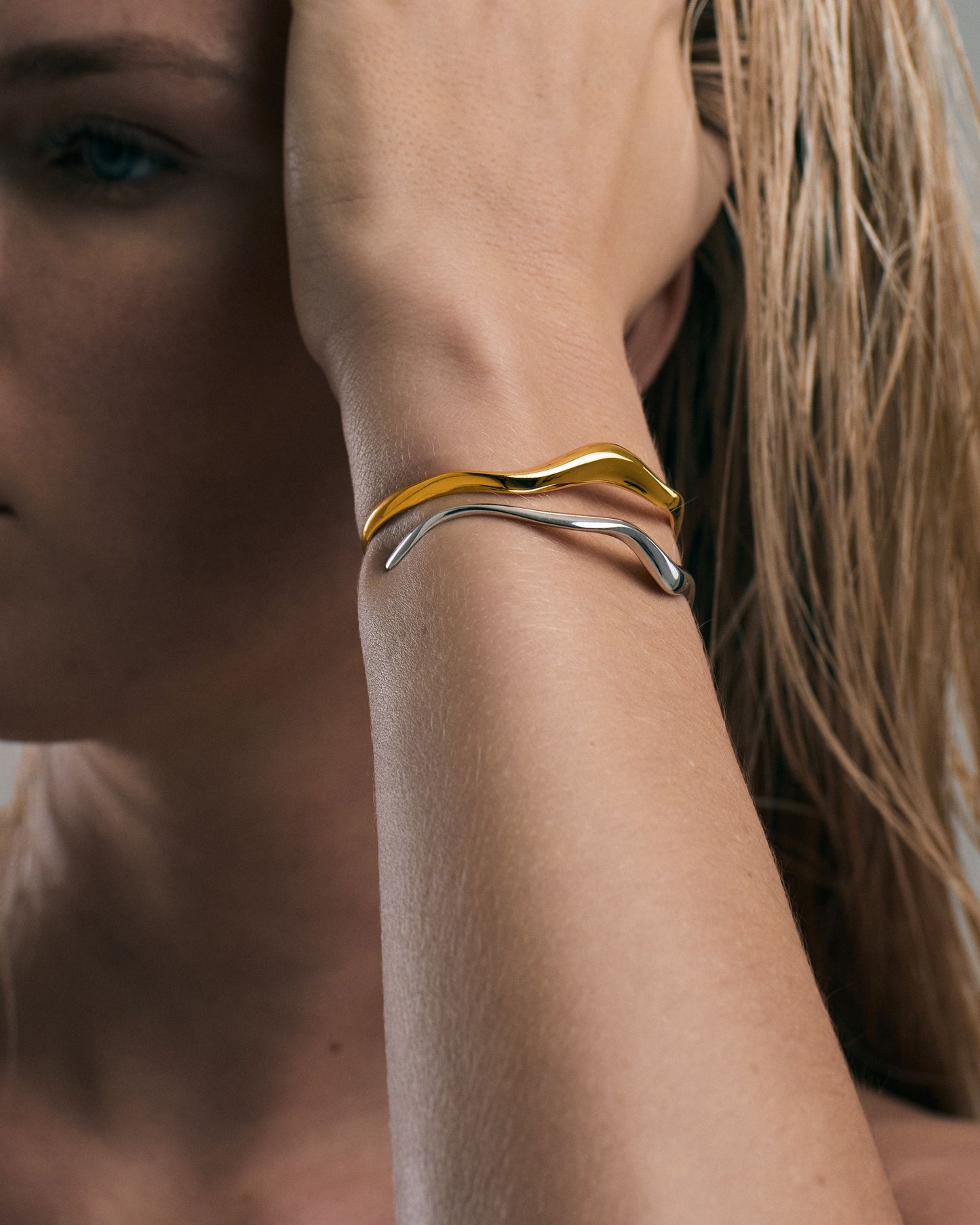 Neri Sculpted Cuff Sterling Silver