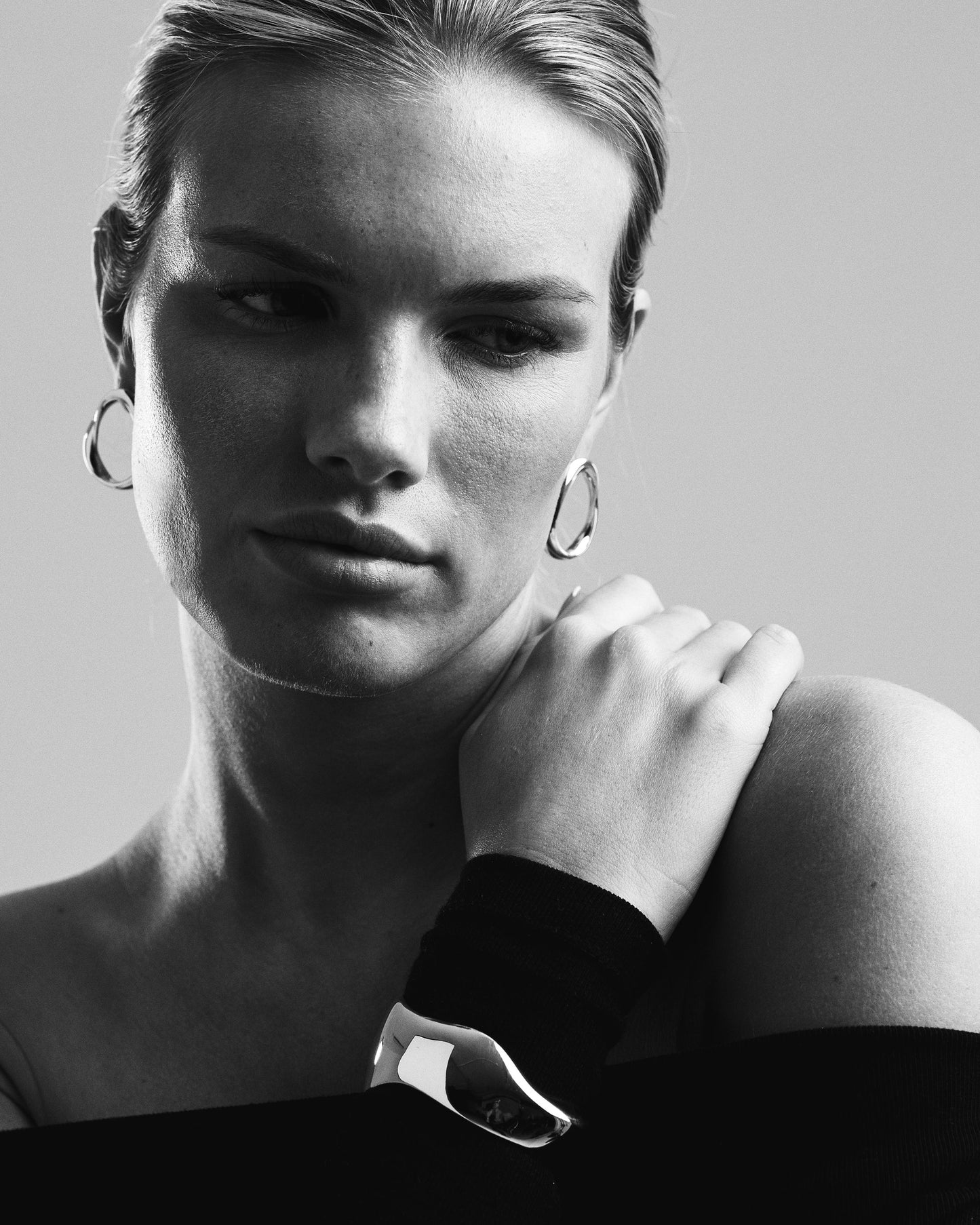 Oura Earrings | Sterling Silver