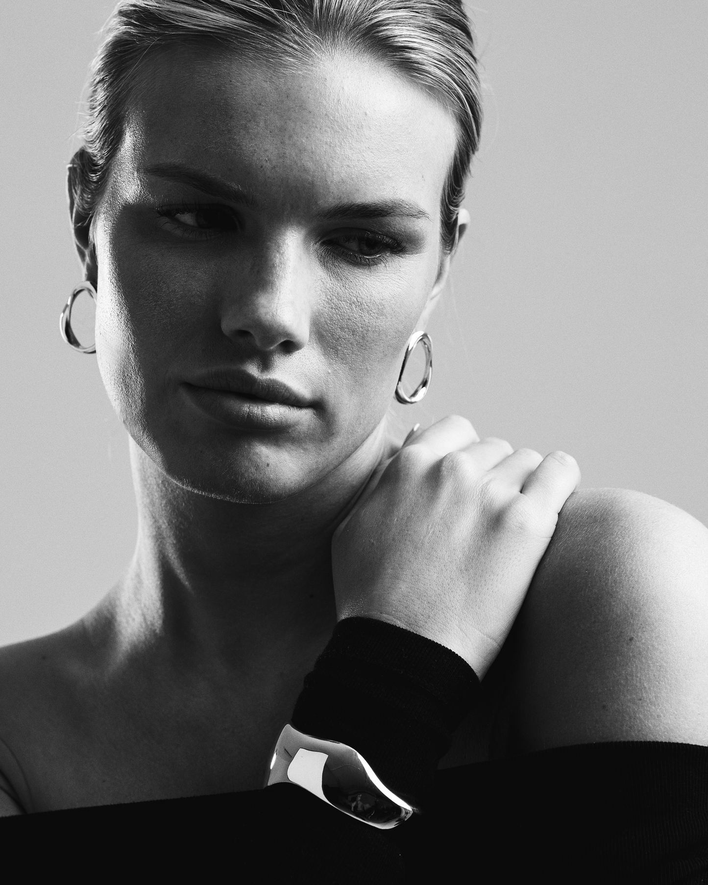 Milos Sculpted Cuff | Sterling Silver