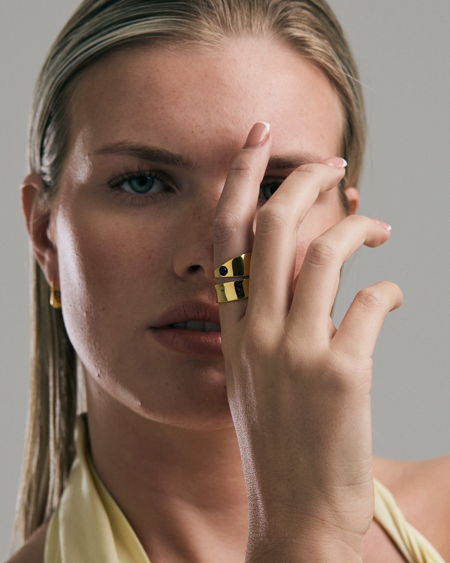 Solis Band Ring | Gold Vermeil