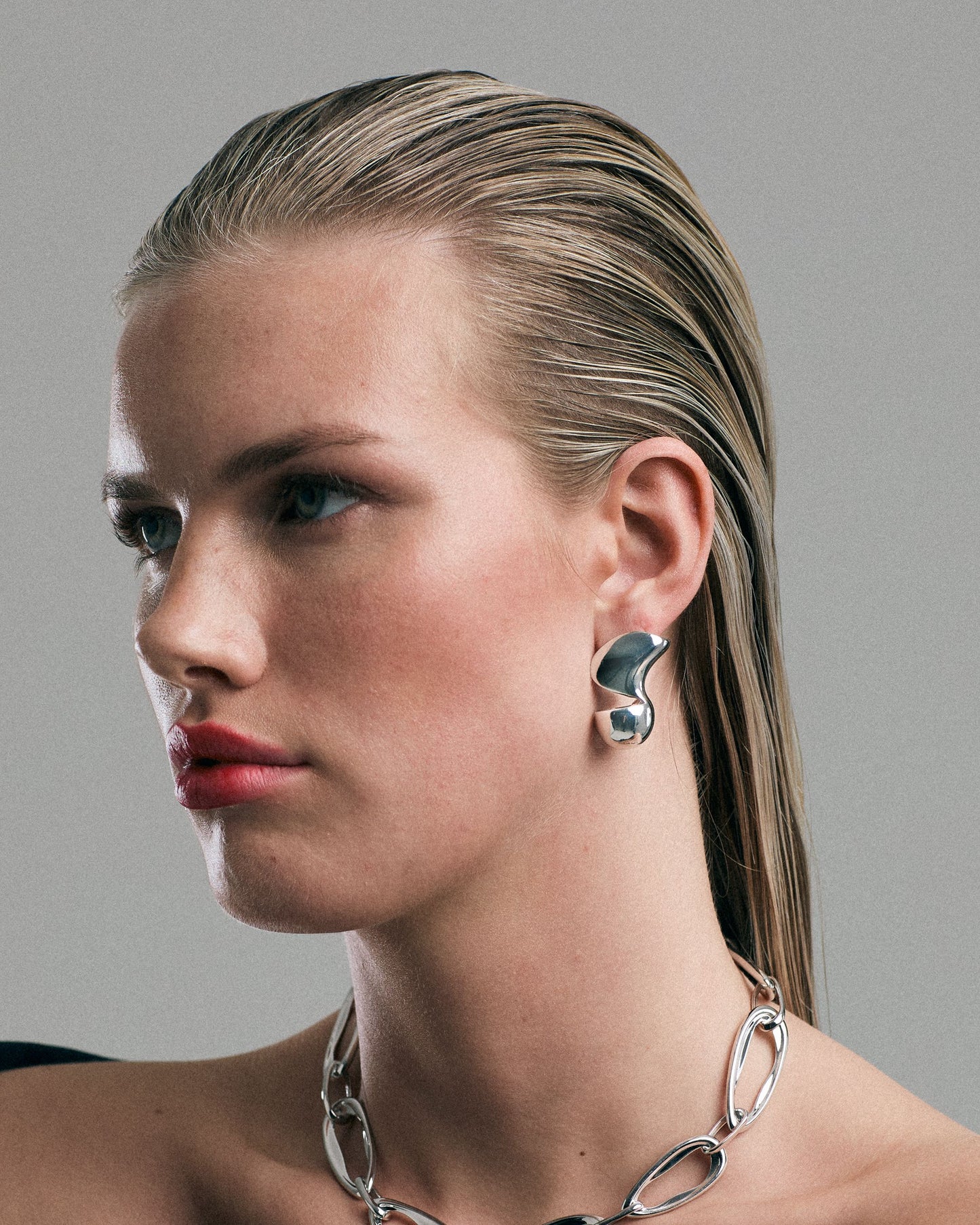 Thalassa Sculpted Earrings | Sterling Silver