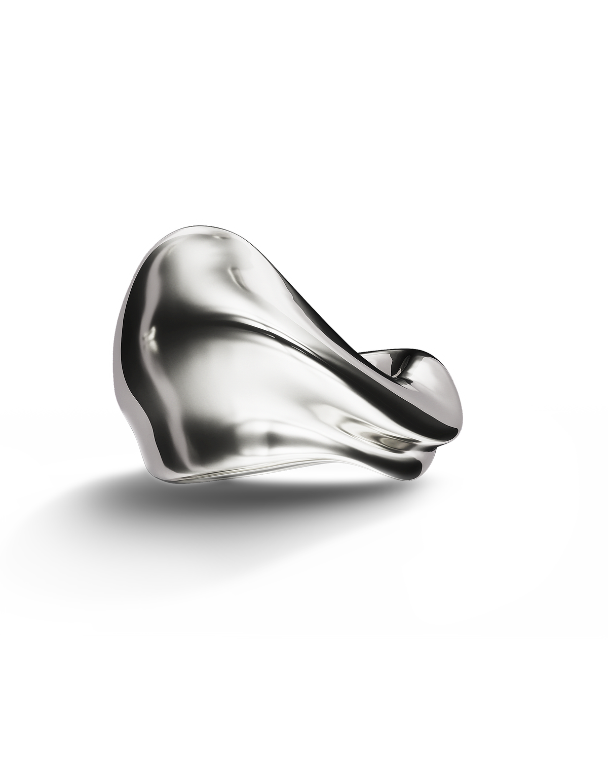 Seren Sculpted Ring | Sterling Silver