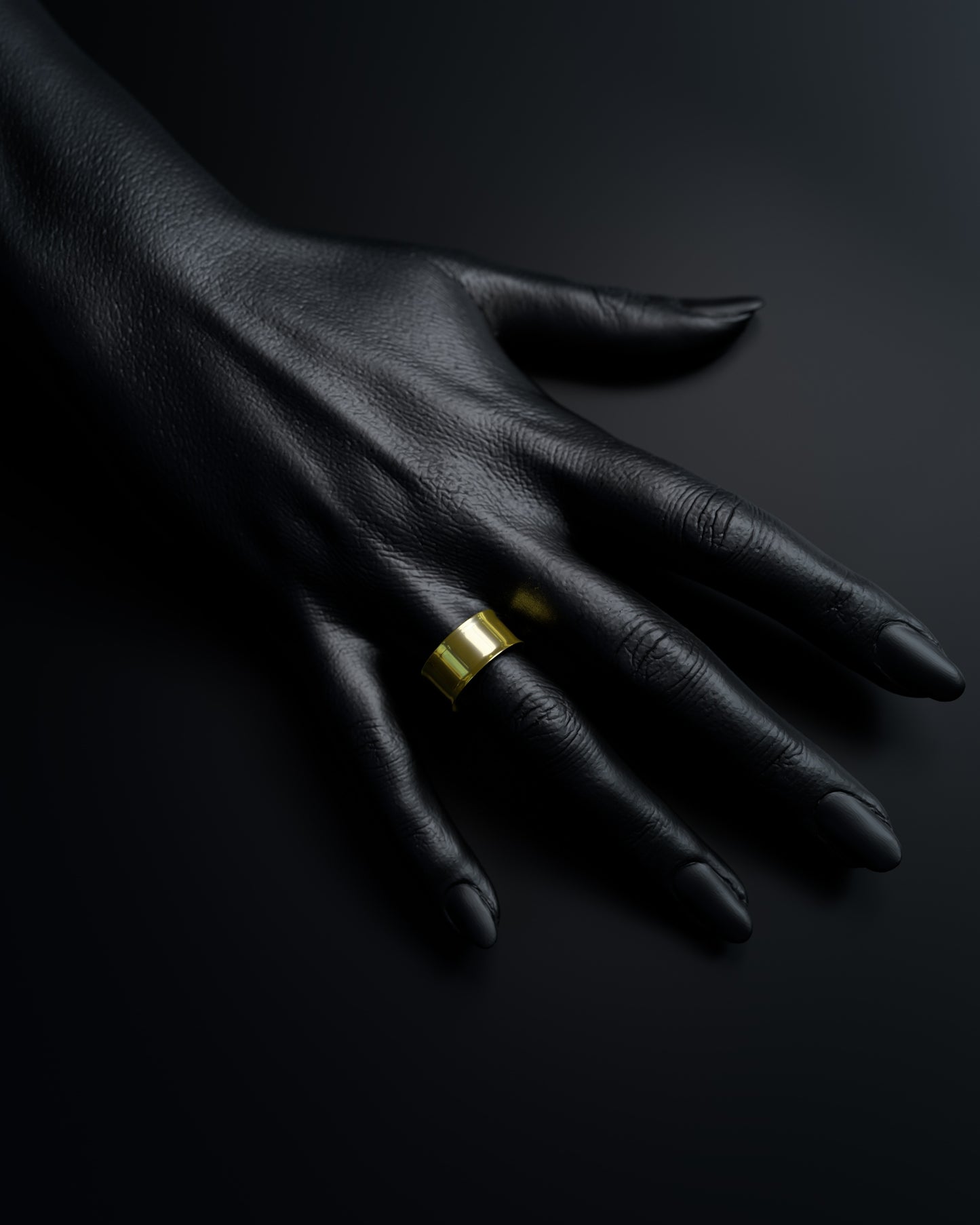 Solis Band Ring | 18K Solid Gold
