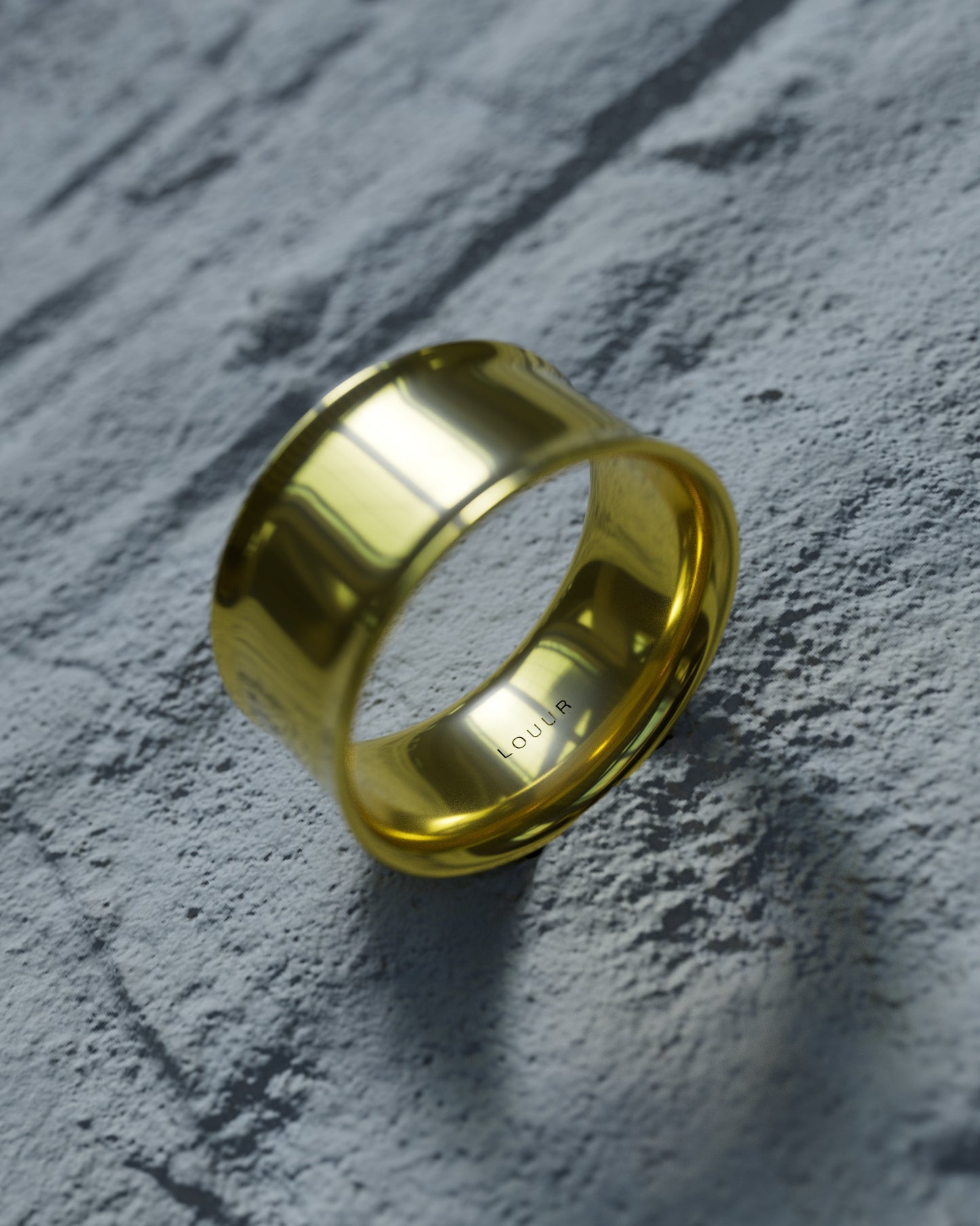 Solis Band Ring | 18K Solid Gold