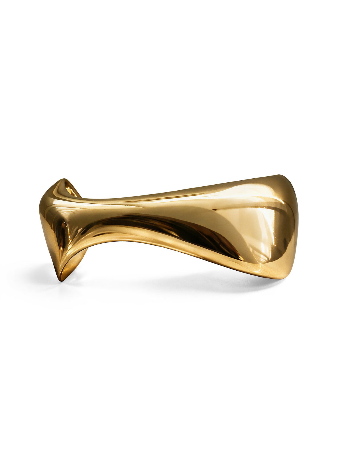 Seren Sculpted Cuff Gold Vermeil