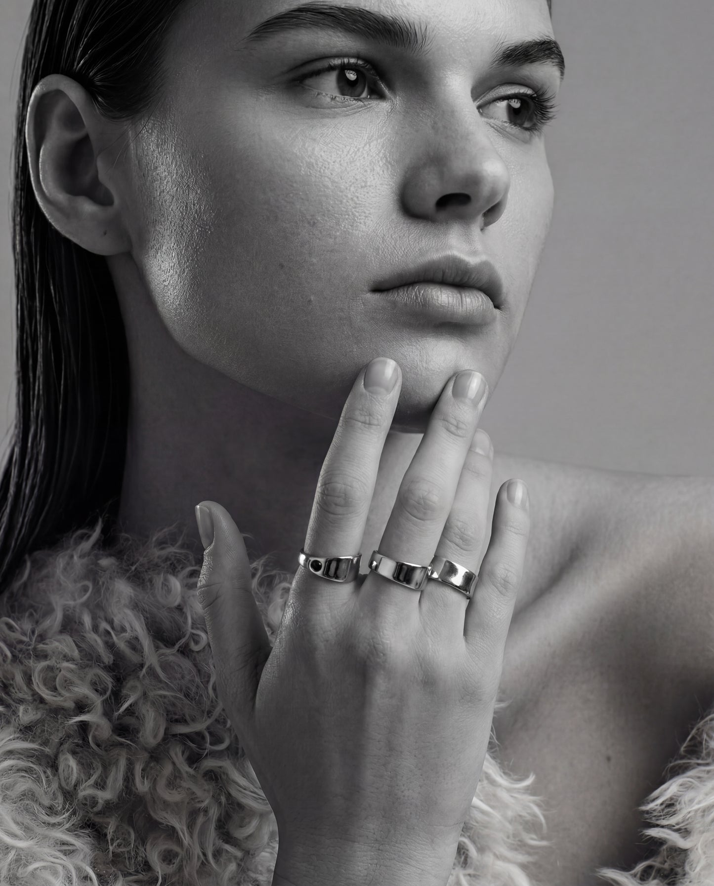 Solis Band Ring | Sterling Silver