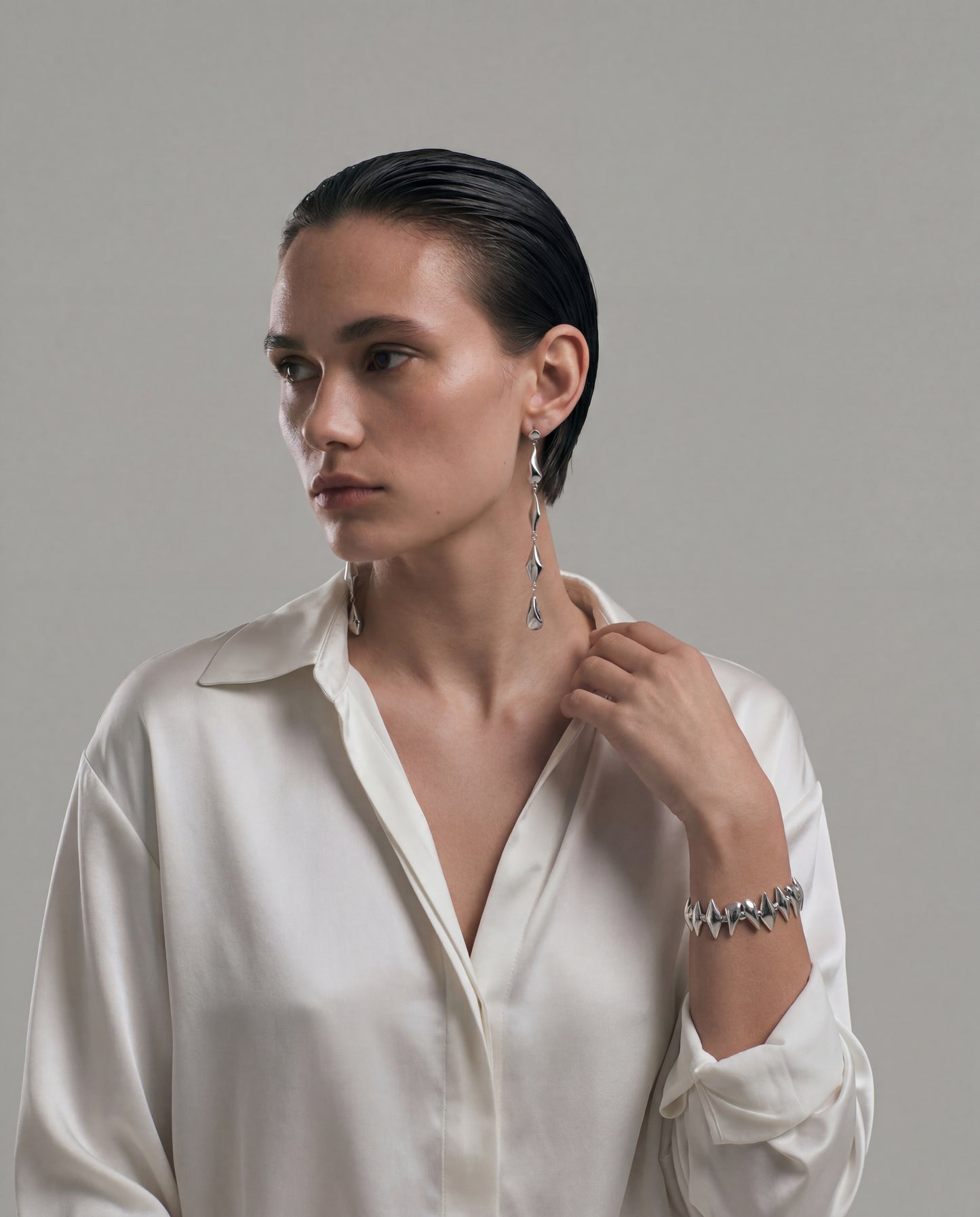 Apex Drop Earrings | Sterling Silver