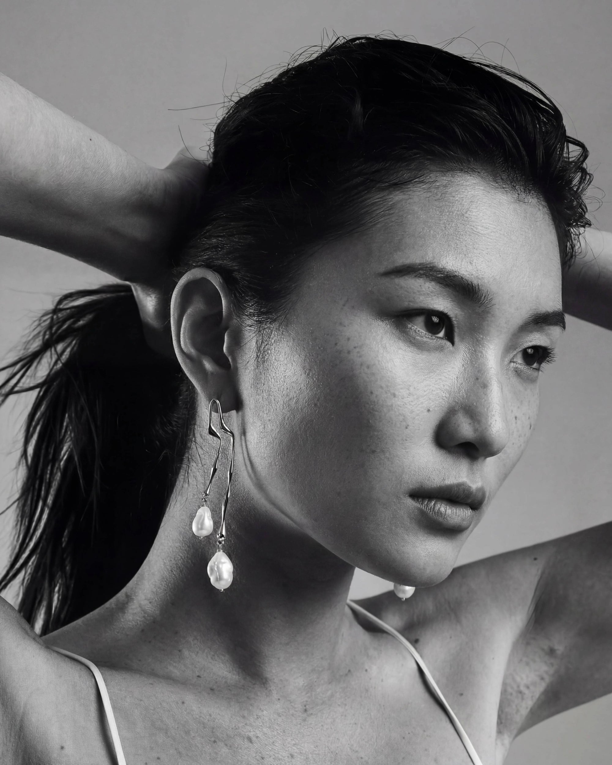 Melia Pearl Drops | Sterling Silver