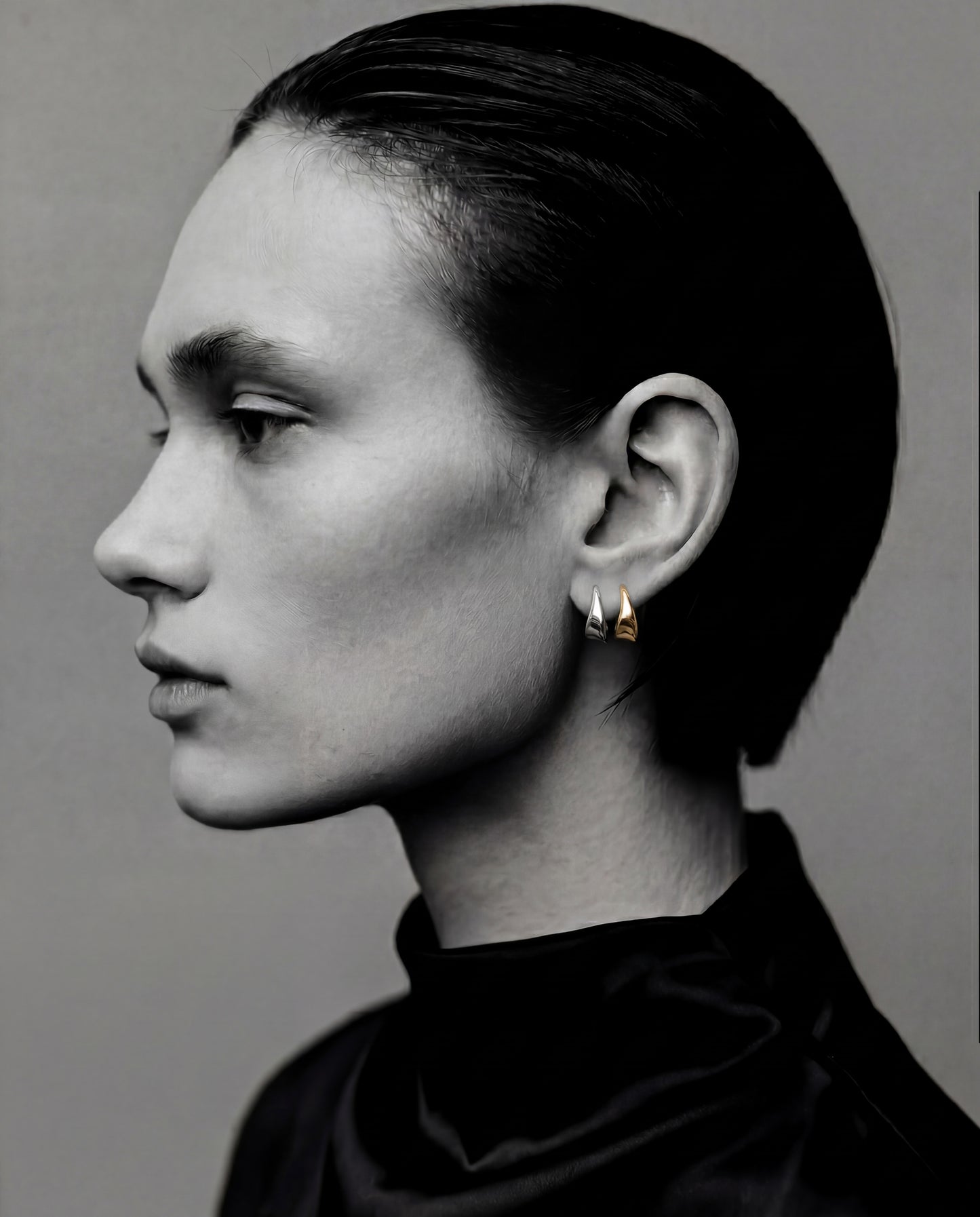 Seren Small Hoops | Sterling Silver