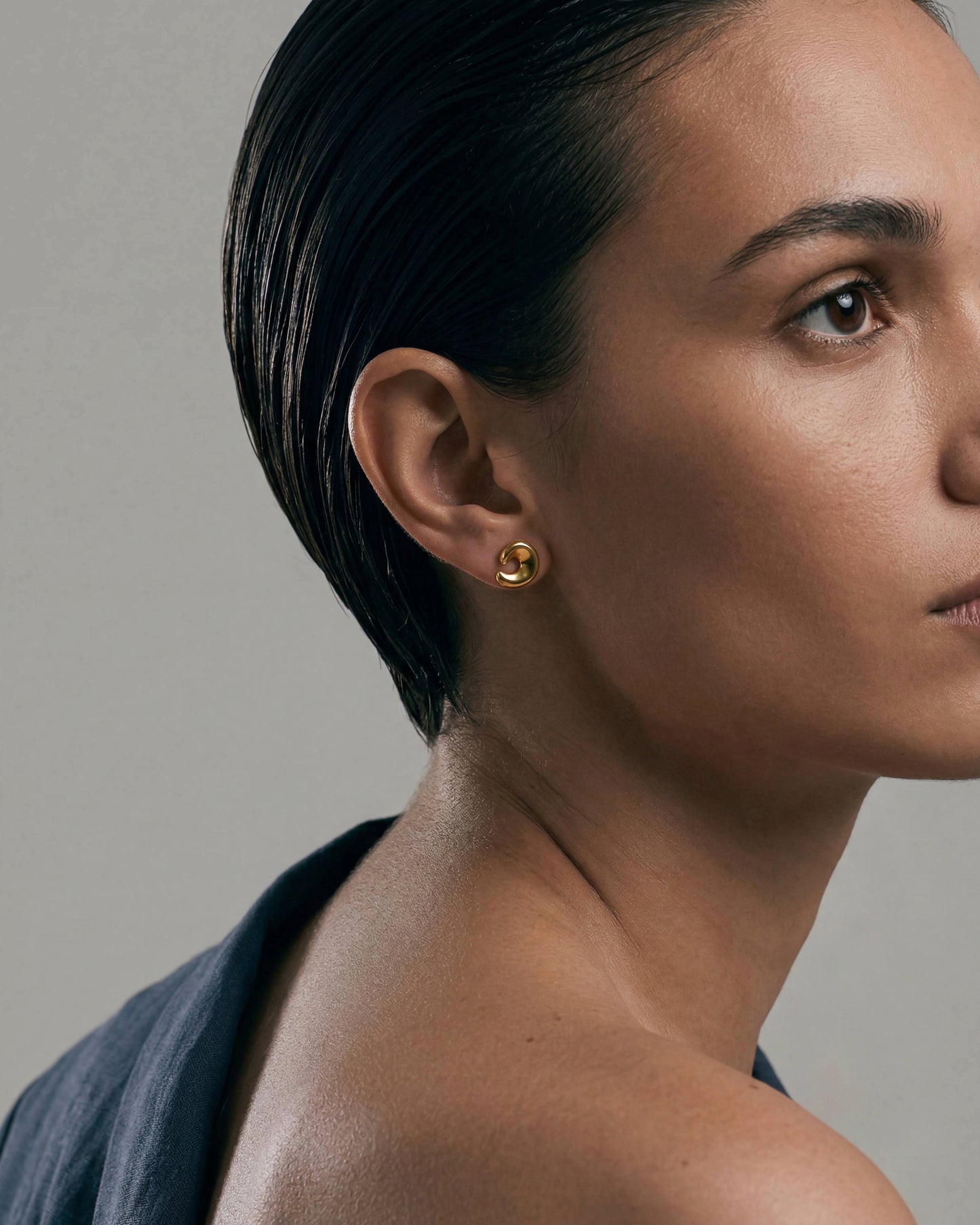 Limae Stud Earrings | Gold Vermeil