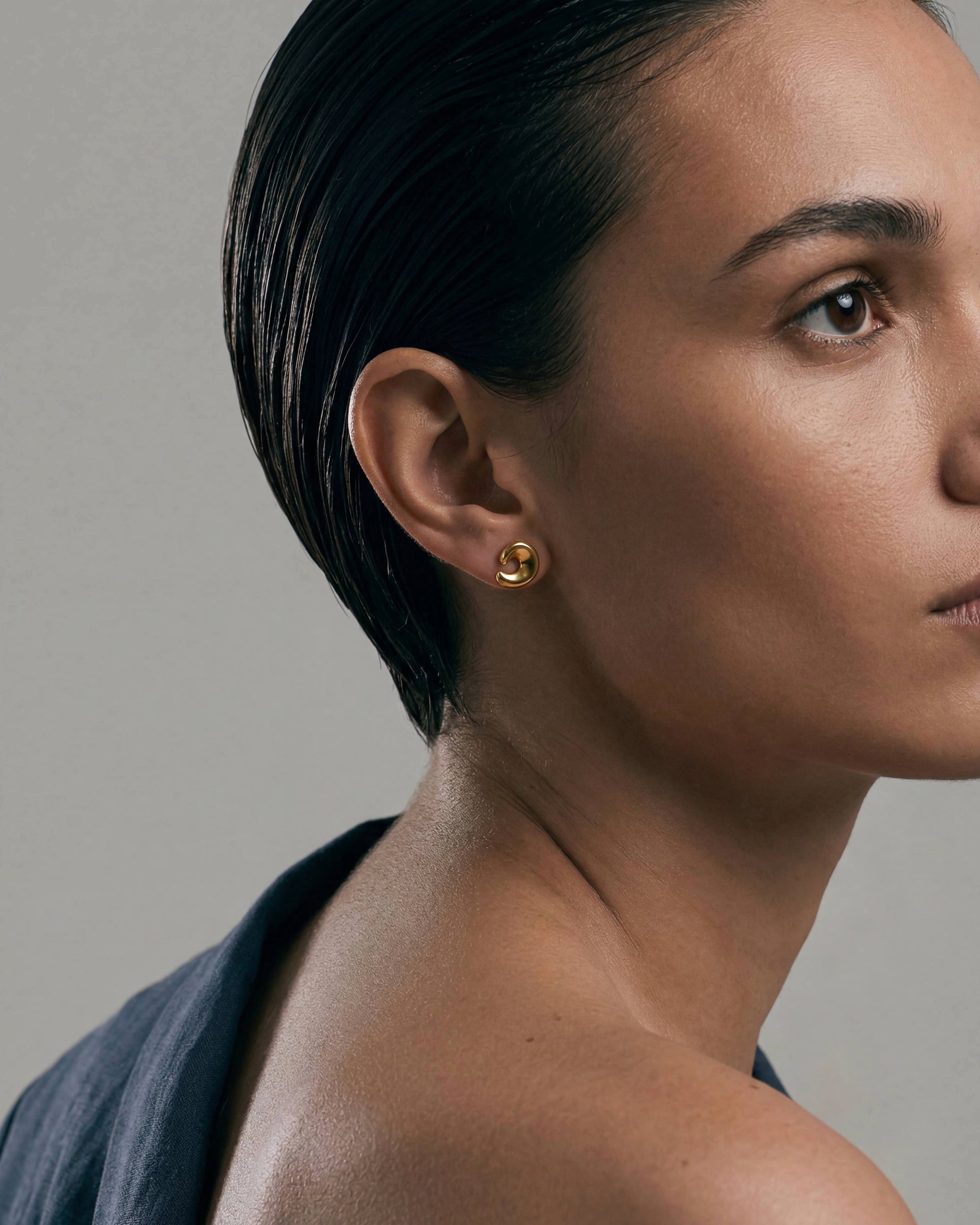 Limae Stud Earrings | Gold Vermeil
