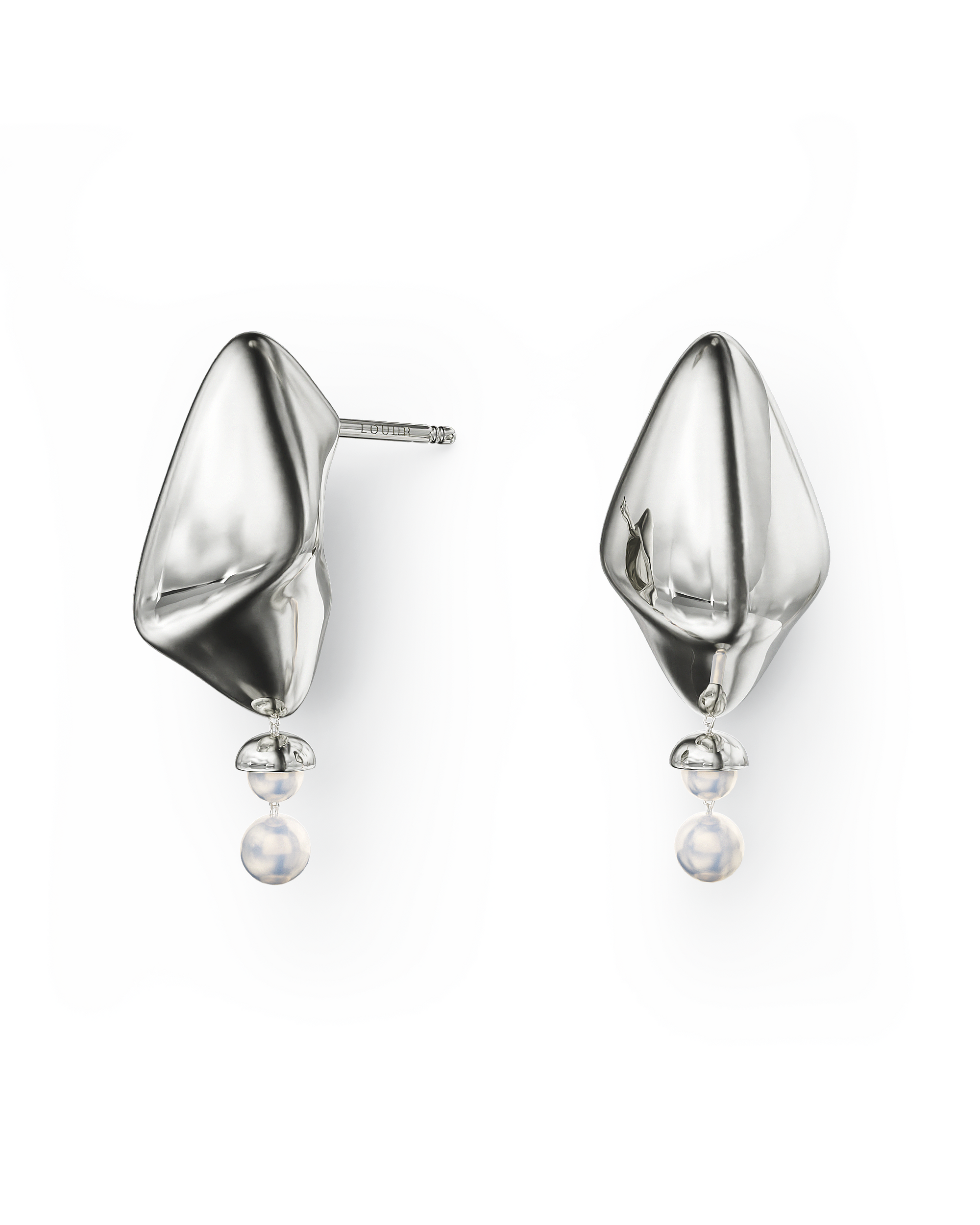 Thoe Pearl Drops | Sterling Silver