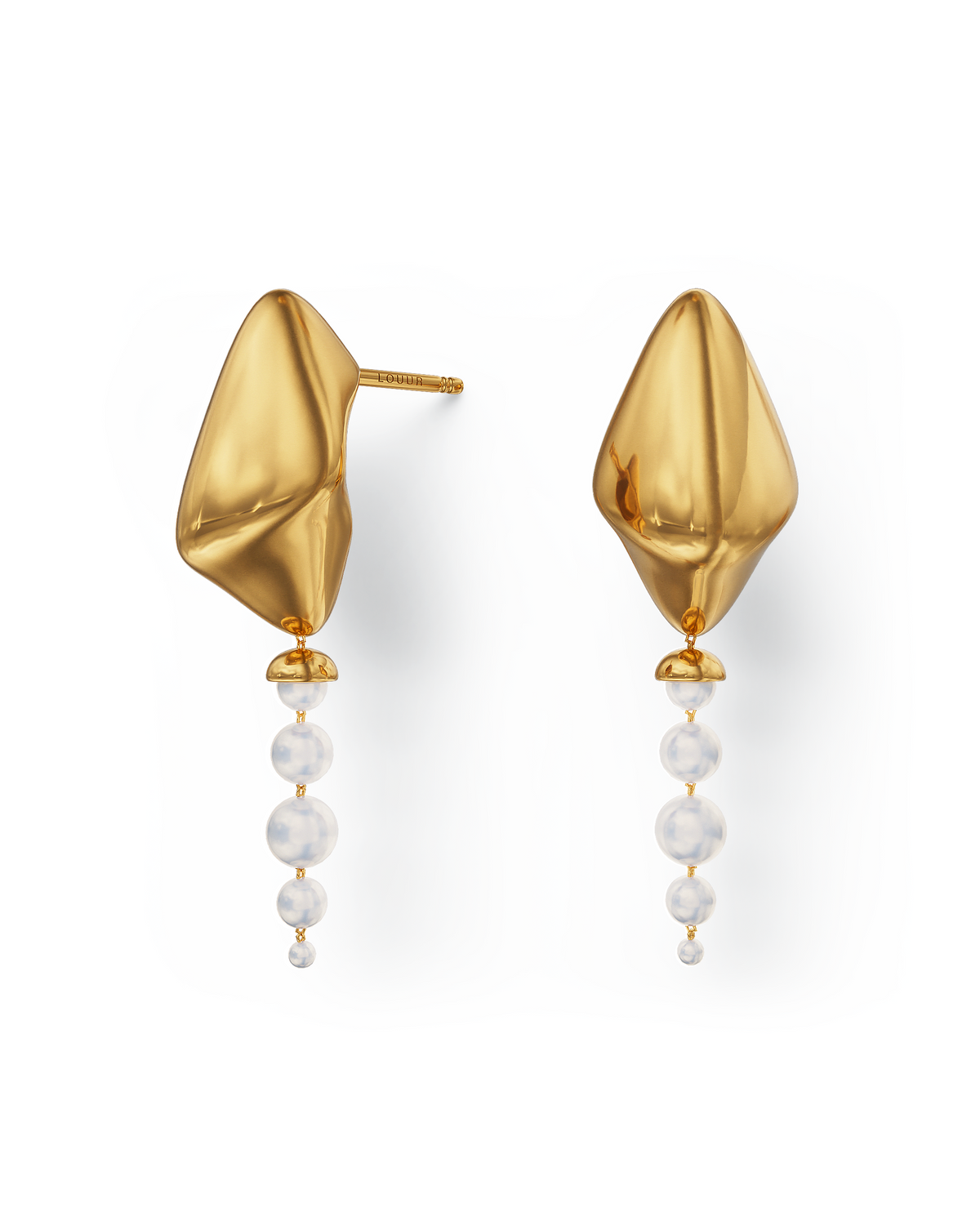 Thoe Pearl Drops | Gold Vermeil