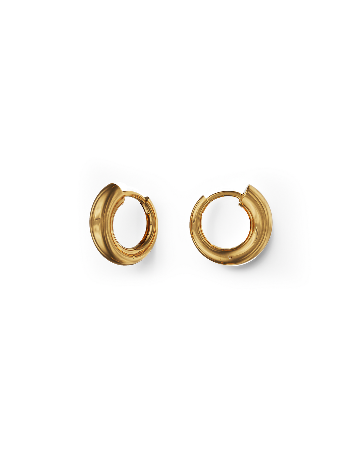 Nia Small Hoops | Gold Vermeil