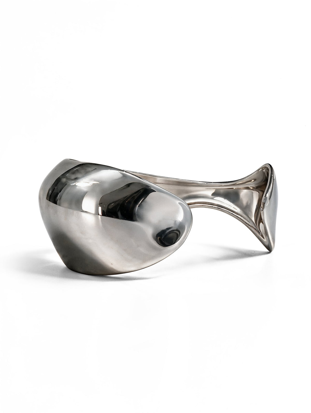 Seren Sculpted Cuff Sterling Silver
