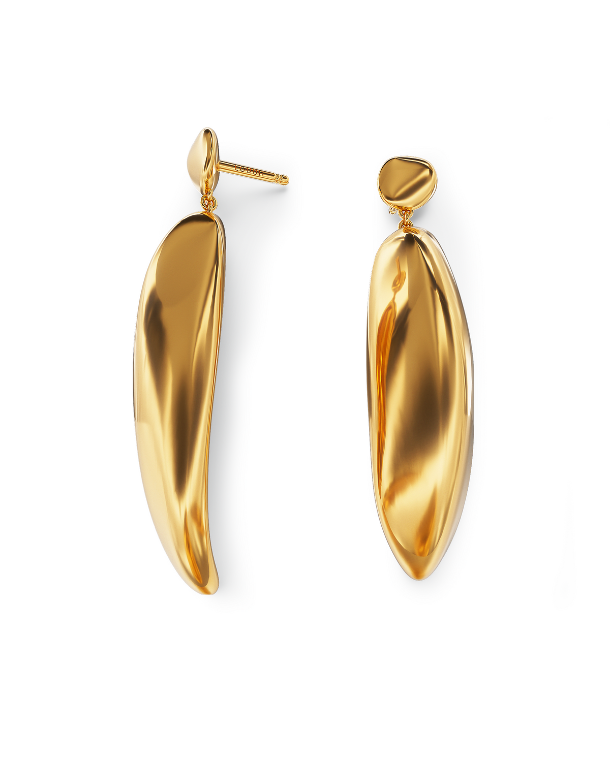 Antarctica Drop Earrings | Gold Vermeil