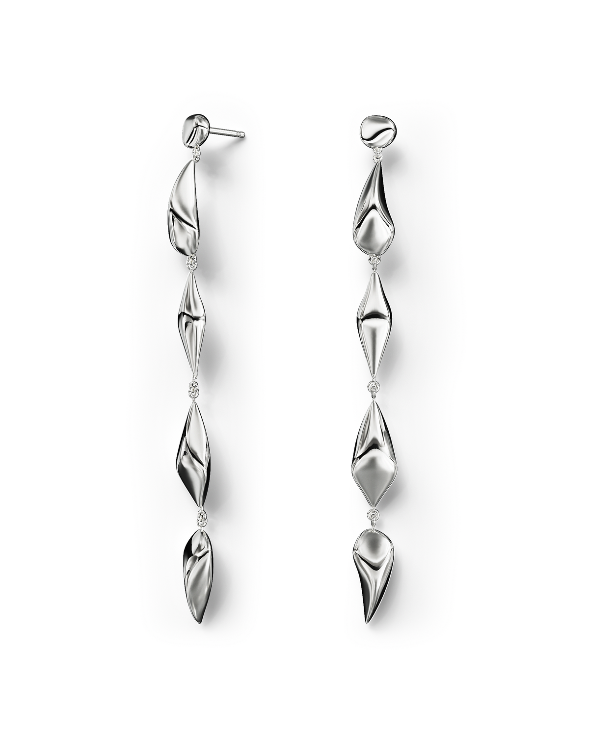 Apex Drop Earrings | Sterling Silver