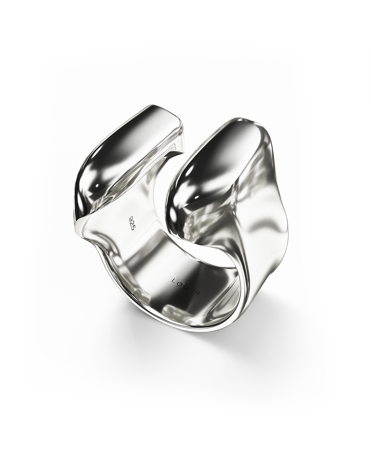 Archangel Sculpted Ring | Sterling Silver